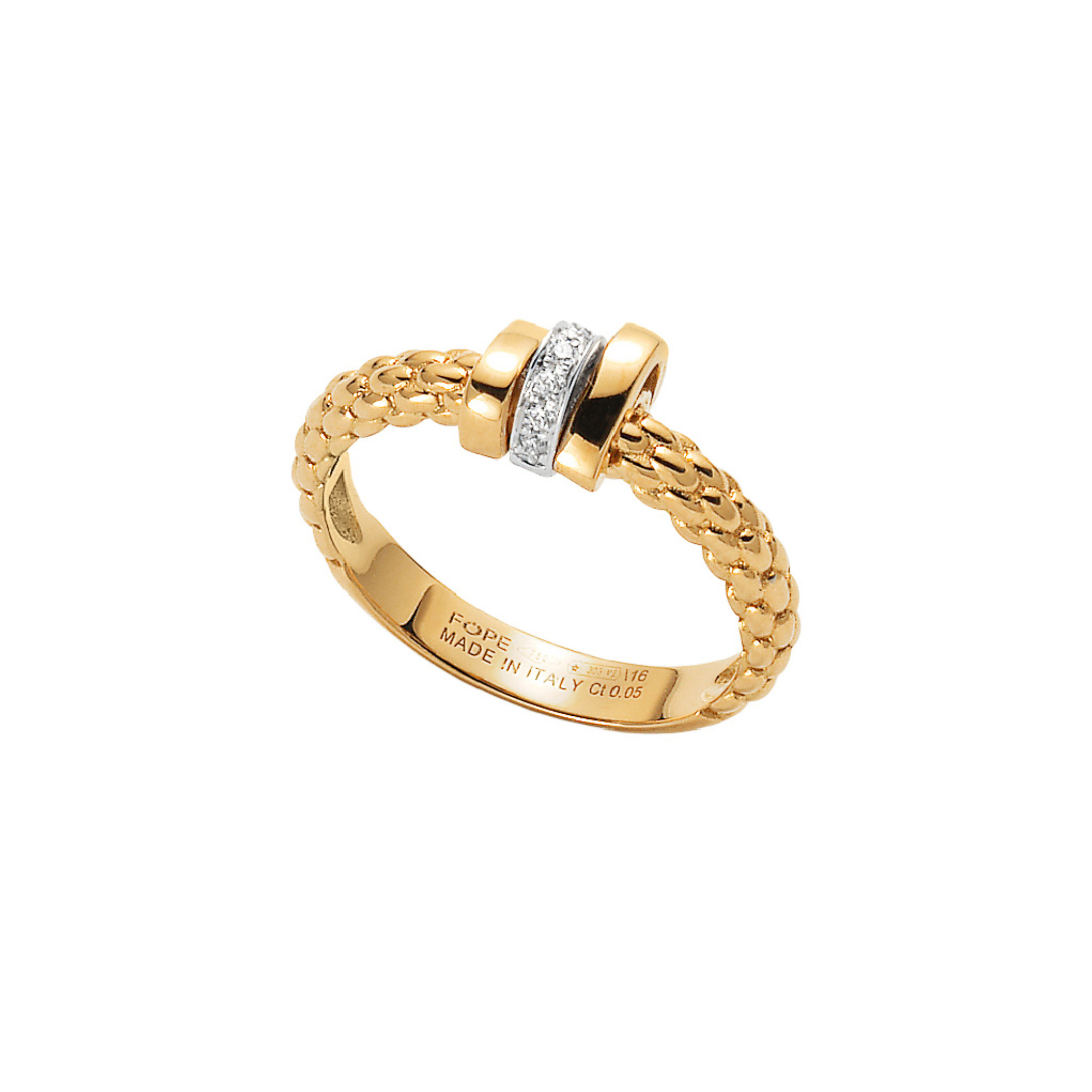 FOPE Prima Ring (Ref: 74308AX_BB_G_GBG_140)