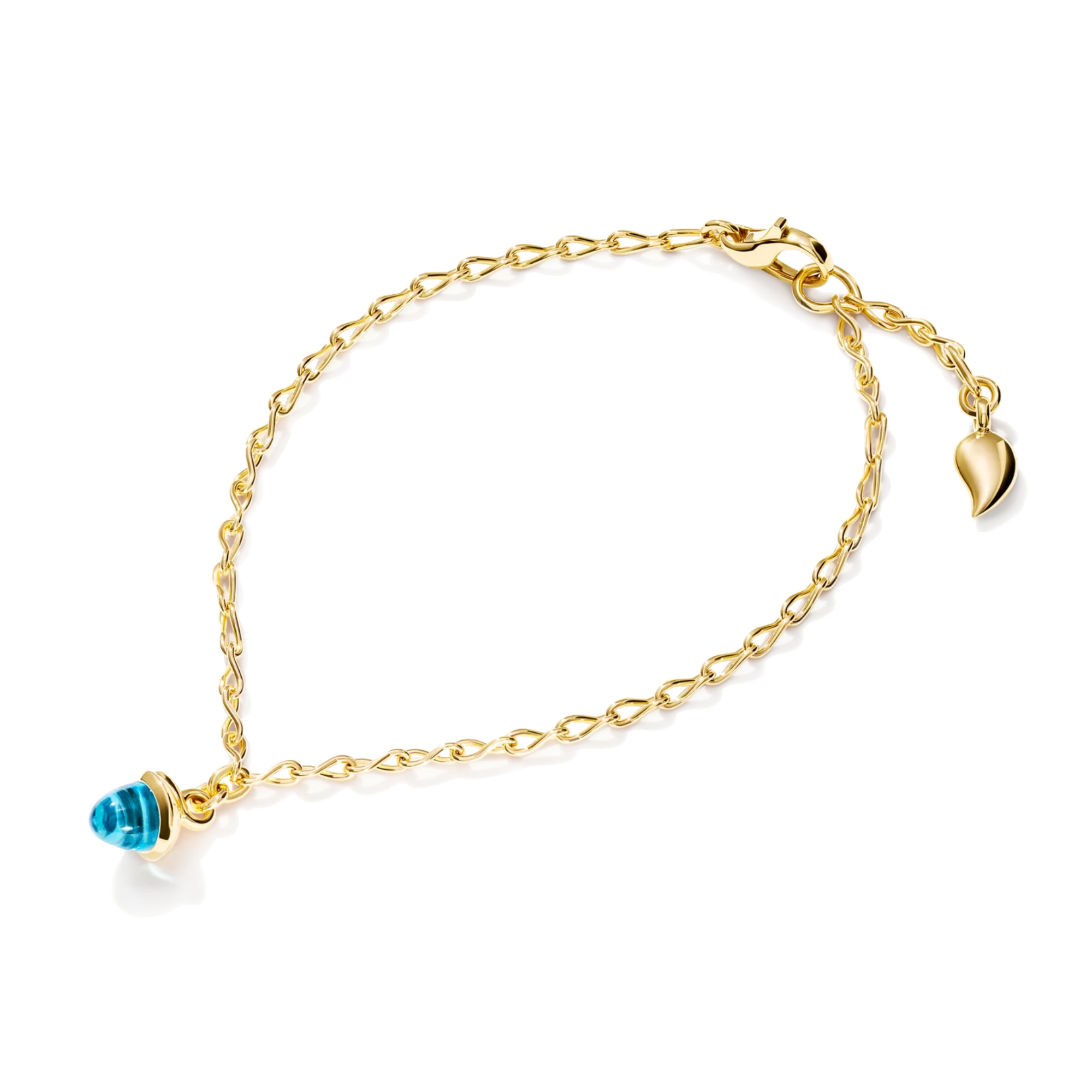 Tamara Comolli MiniMIKADO Armband mit Swiss Topas (Ref: B-mMC-c-ToSw-yg)