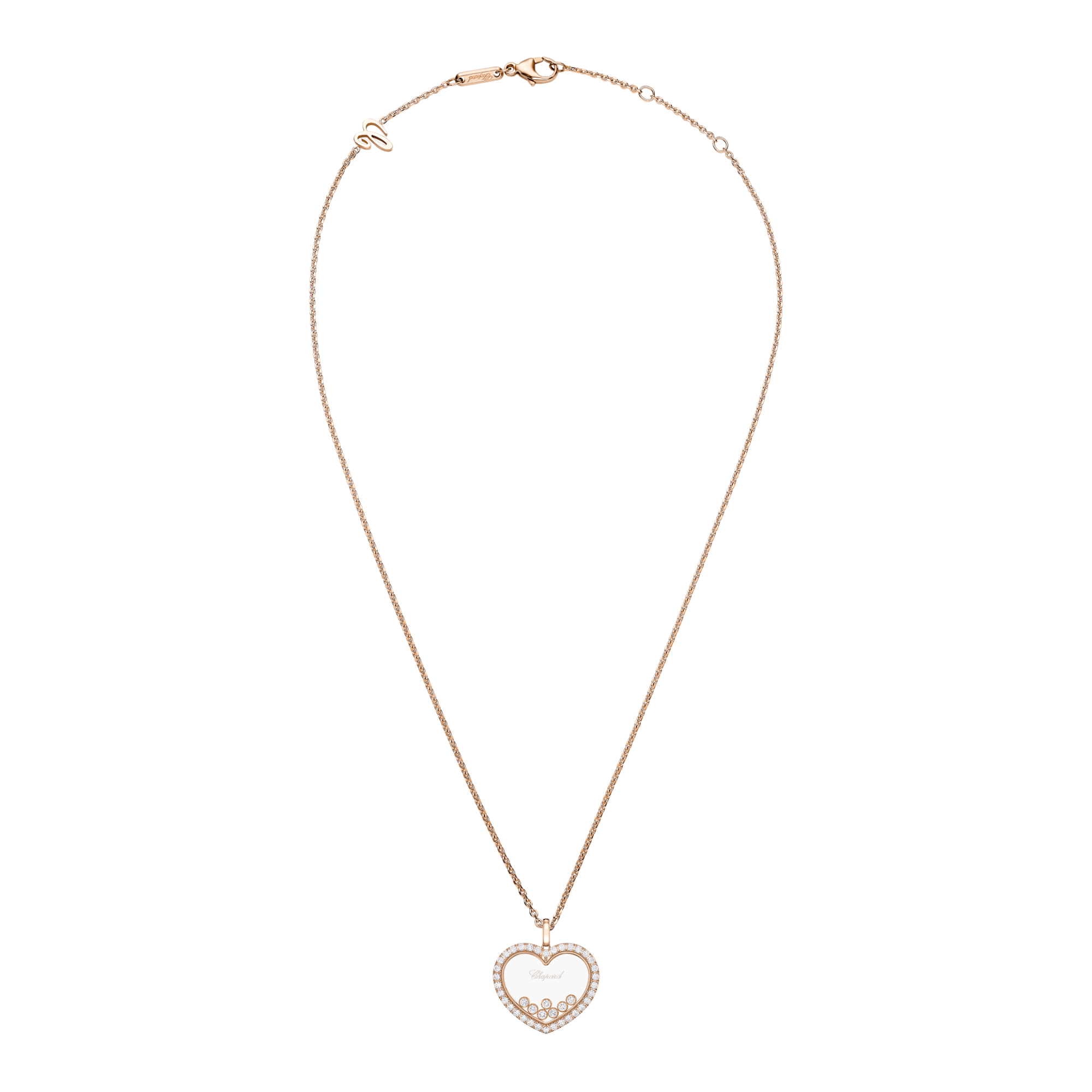Chopard Happy Diamonds Icons Anhänger mit Halskette (Ref: 79A194-5201)