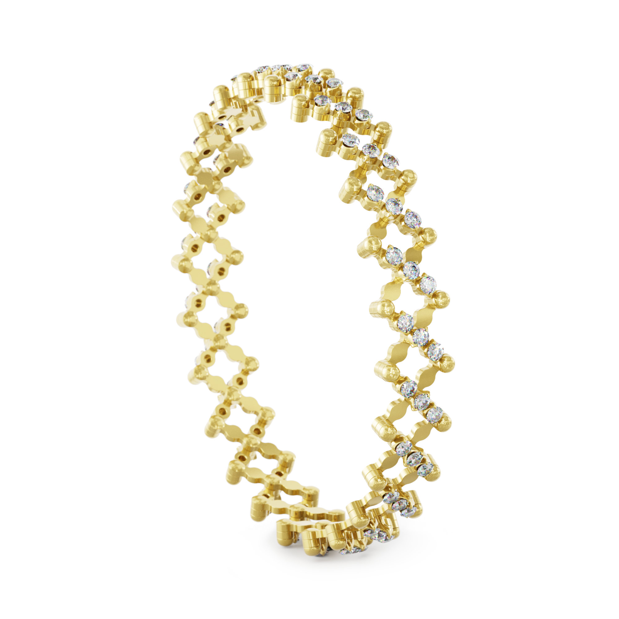Serafino Consoli Serafino Multi-Size Ring und Armreif (Ref: S.RB 5M4 YG WD)