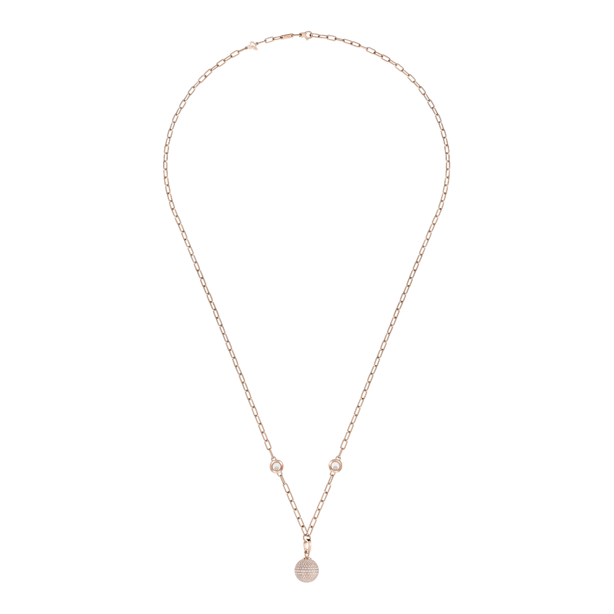 Chopard Happy Diamonds Planet Anhänger mit Halskette (Ref: 79A619-5901)