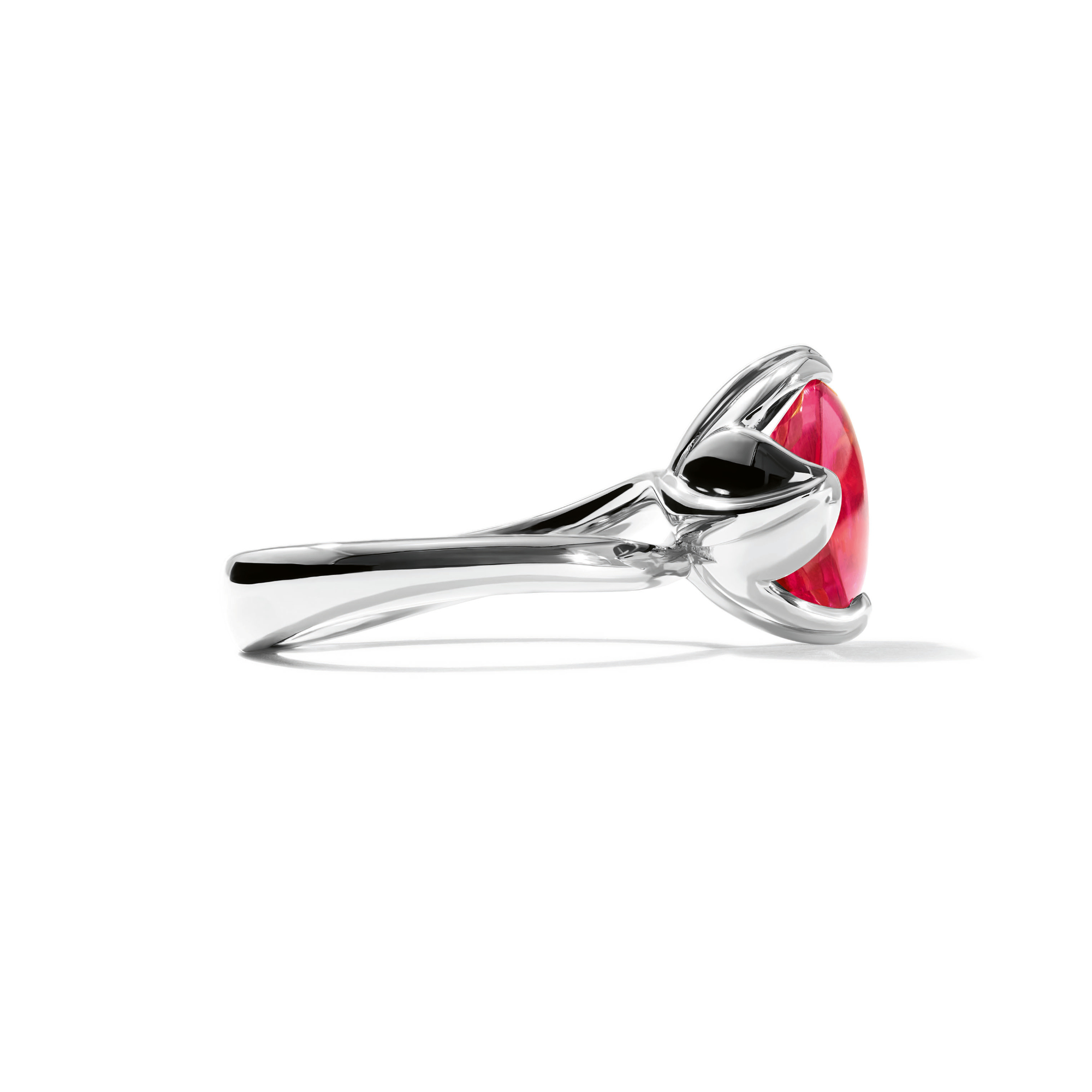 Tamara Comolli TULIP Small Ring mit rosa Turmalin (Ref: R-TUL-s-TuRo-wg)