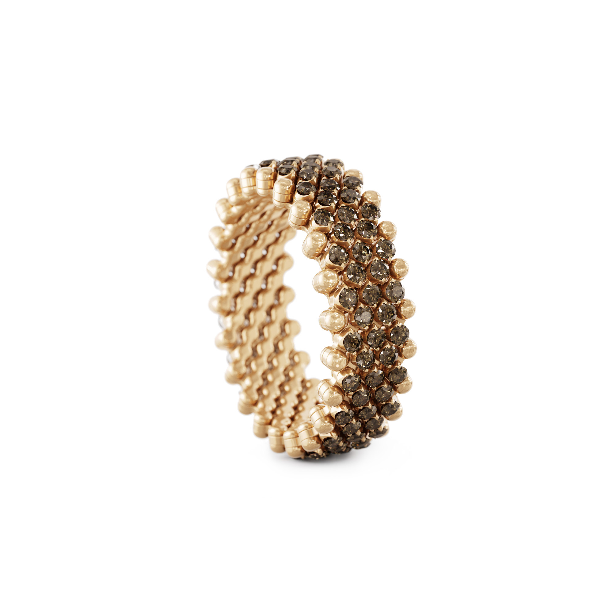 Serafino Consoli Brevetto Multi-Size Ring (Ref: RMS 7M2 RG BRD)