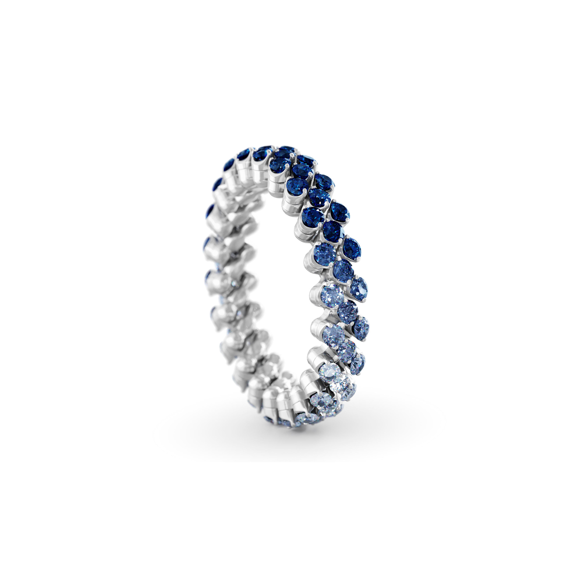 Serafino Consoli Brevetto Multi-Size Ring (Ref: RMS 3F2 WG BS SFT)
