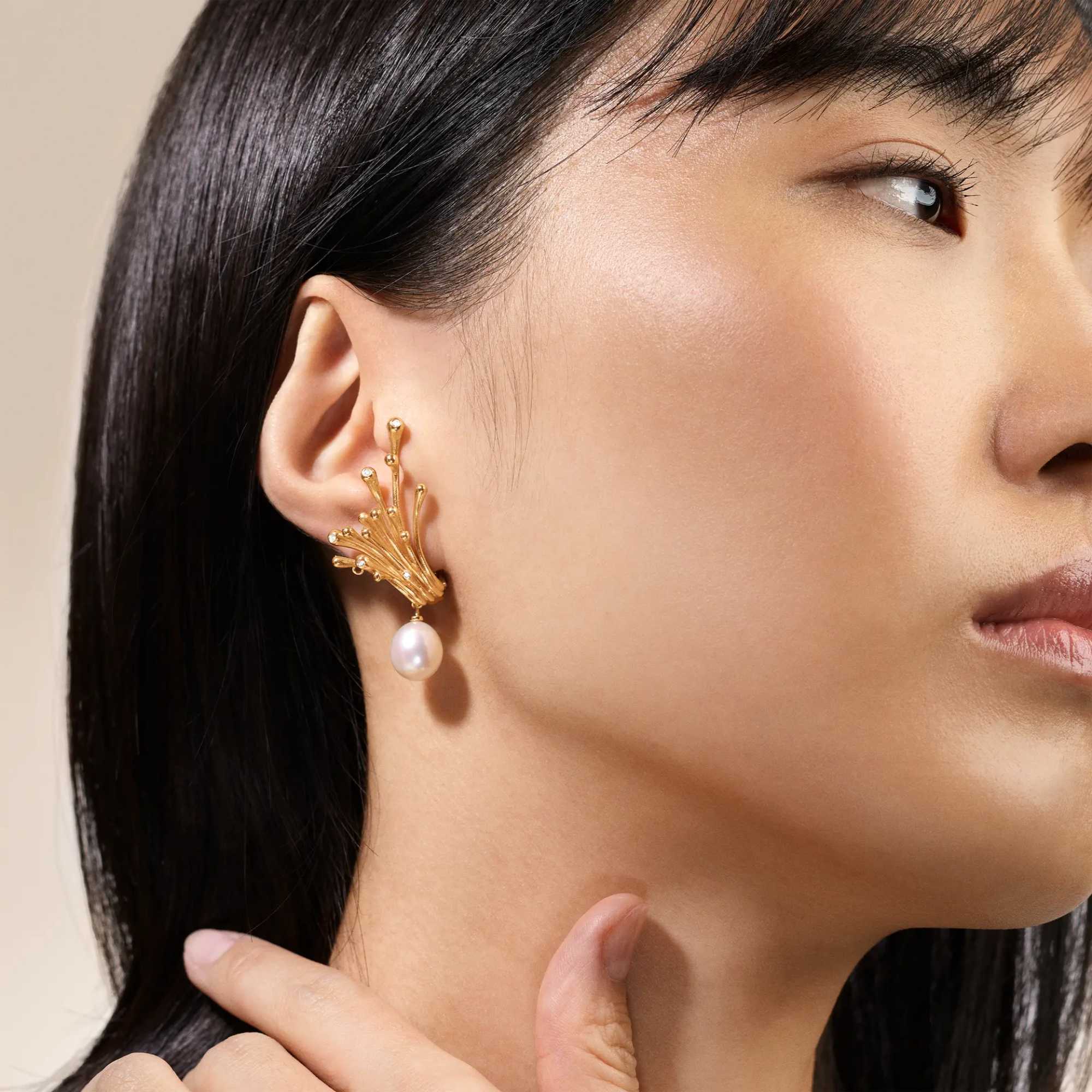 Ole Lynggaard Copenhagen Tropfenförmige Ohrringeinhänger (Ref: A1685-413)