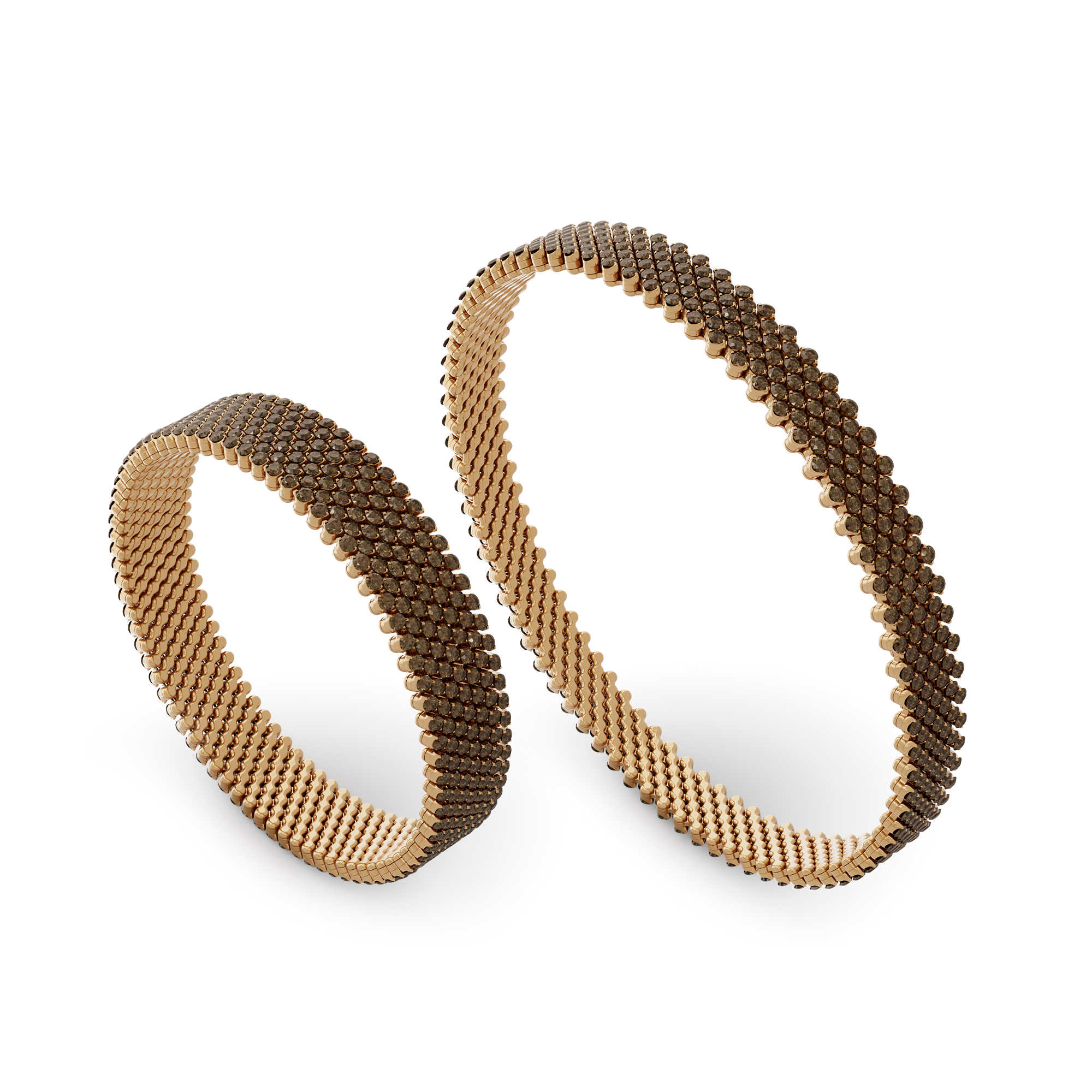 Serafino Consoli Brevetto Multi-Size Armband (Ref: BB 7F2 RG BRD)