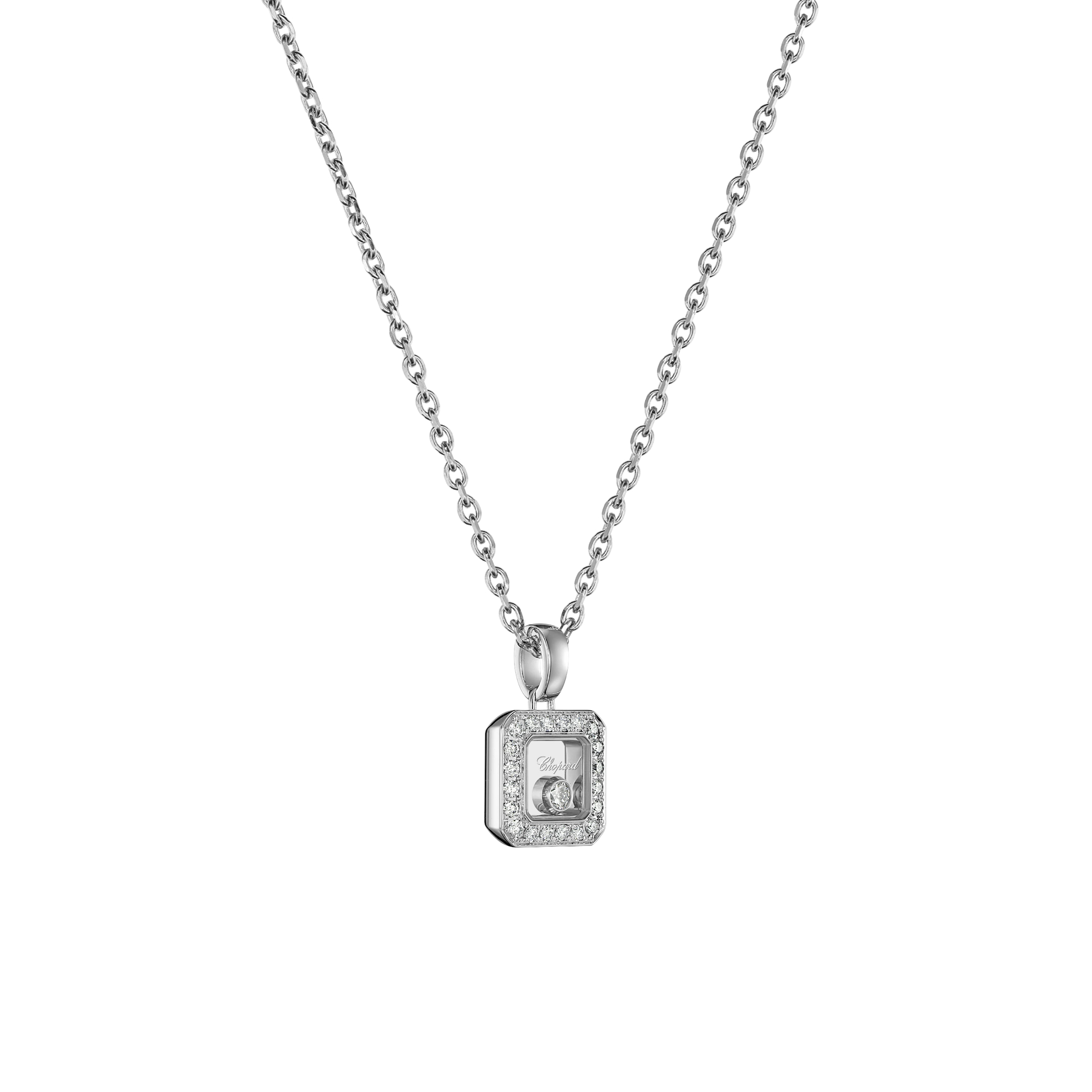 Chopard Happy Diamonds Icons Anhänger mit Halskette (Ref: 79A114-1201)