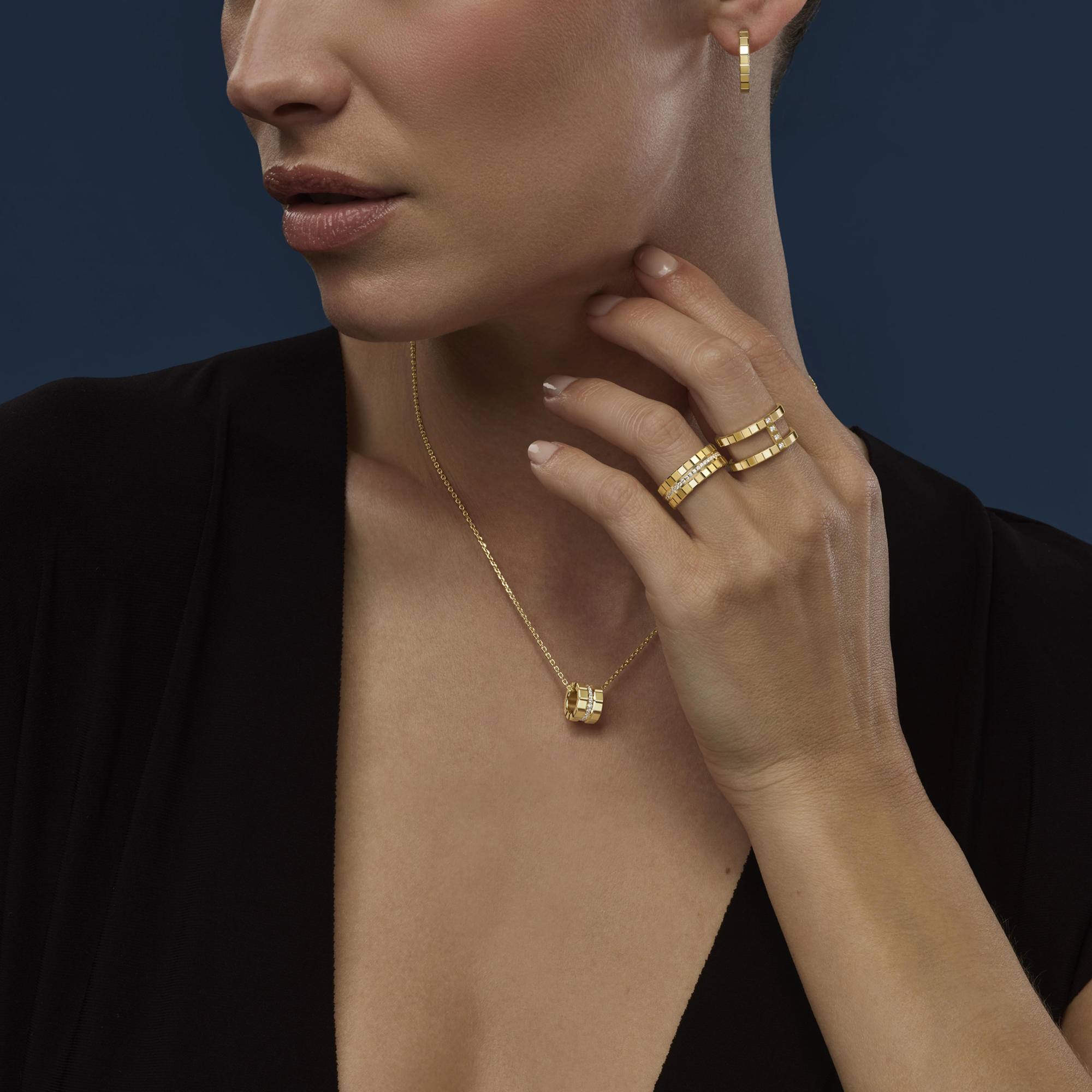 Chopard Ice Cube Ring (Ref: 827005-0040)