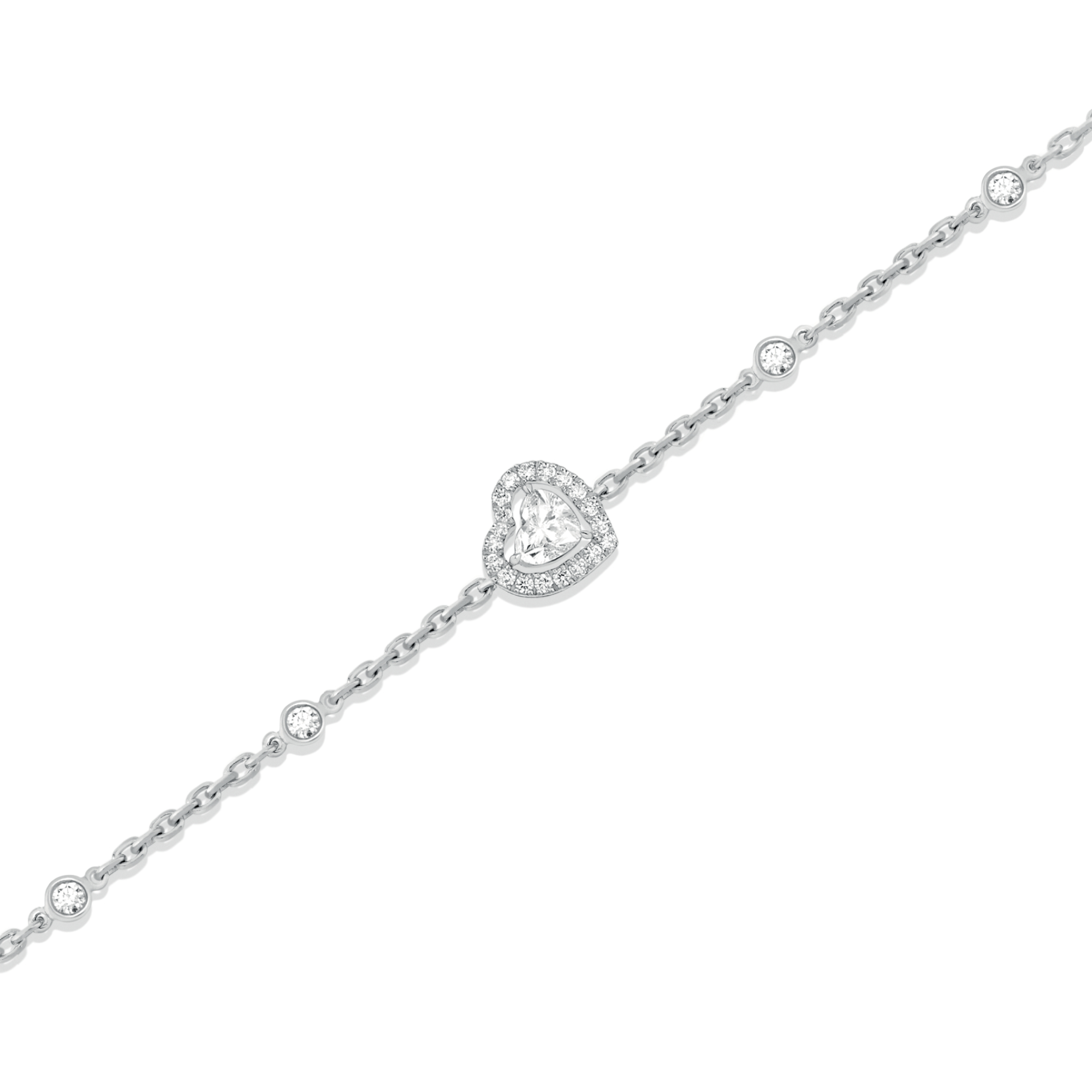 Messika Joy Coeur Diamantarmband (Ref: 12069-WG)