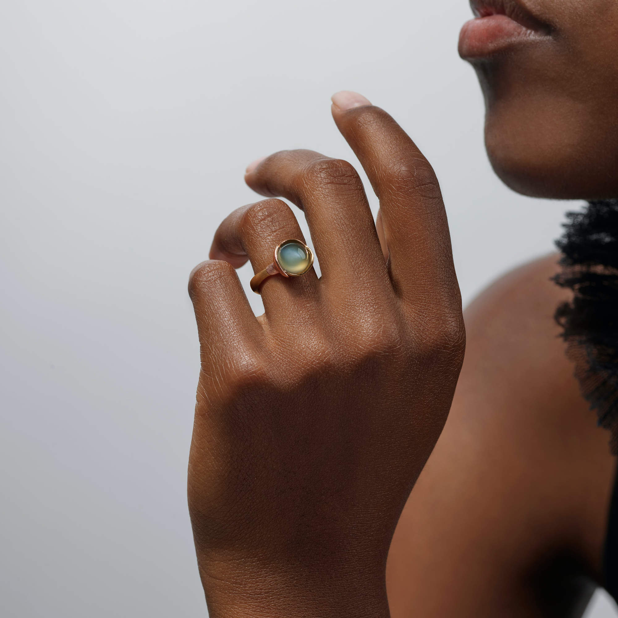 Ole Lynggaard Copenhagen Lotus Ring 1 (Ref: A2650-409)