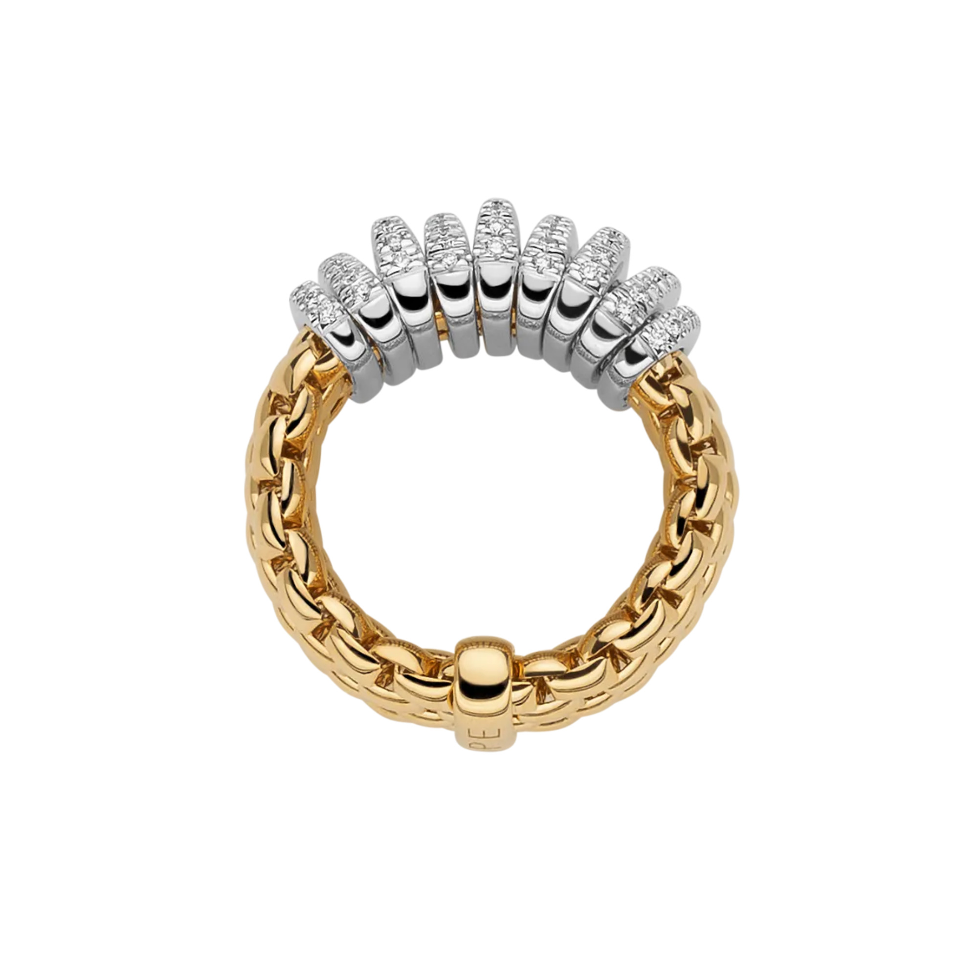 FOPE Panorama Flex'it Ring mit Diamanten (Ref: 58804AX_PB_G_XBX_00S)