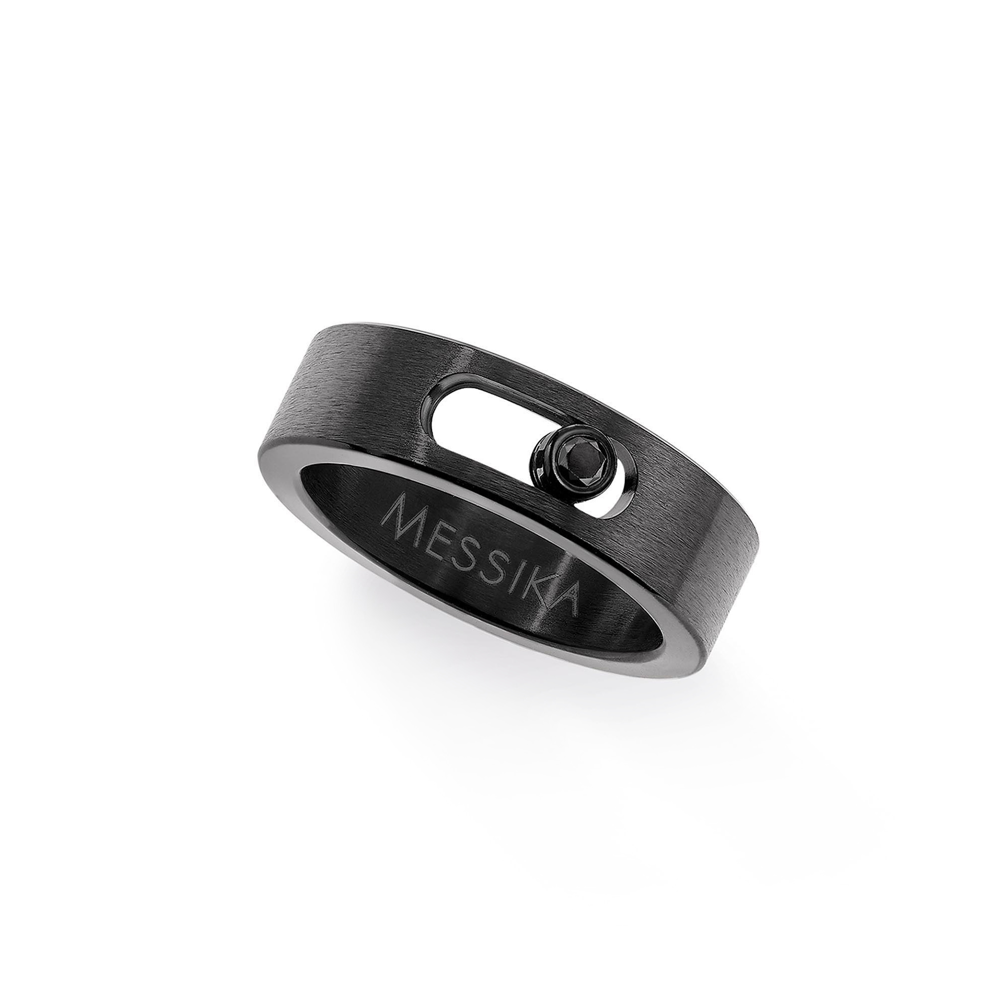 Messika Move Titanium Black PM Ring (Ref: 07165-TB)