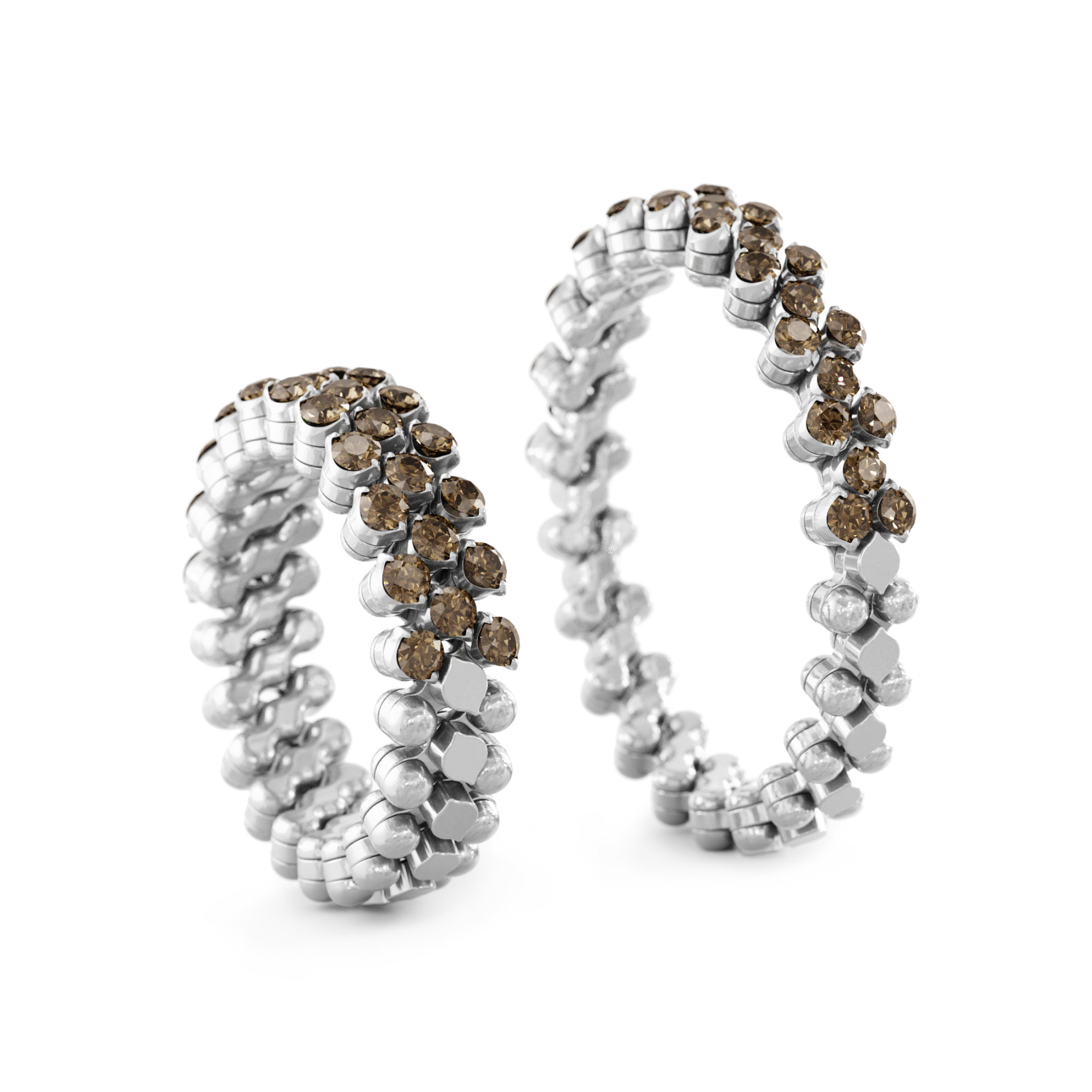 Serafino Consoli Brevetto Multi-Size Ring (Ref: RMS 3H2 WG BRD)