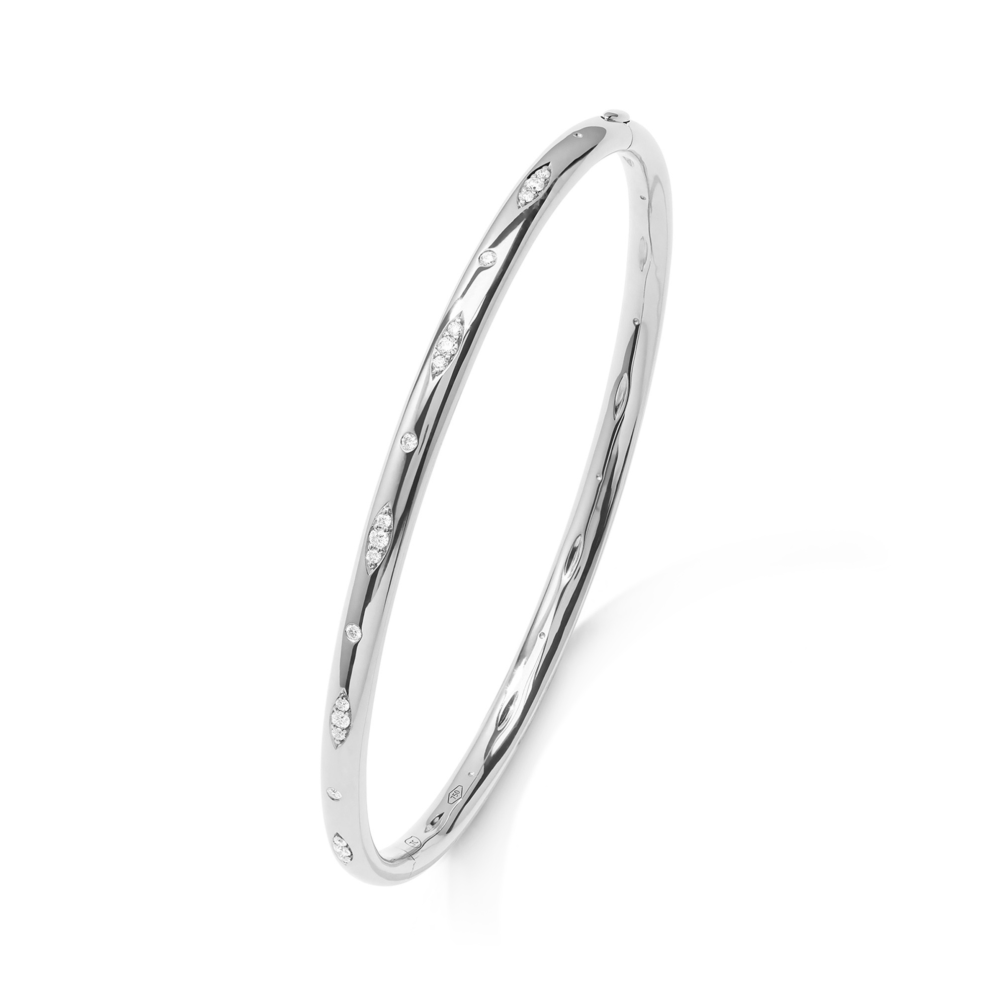 Tamara Comolli GYPSY Armspange mit Diamant-Pavé (Ref: BA-Gyp-p-17-wg)