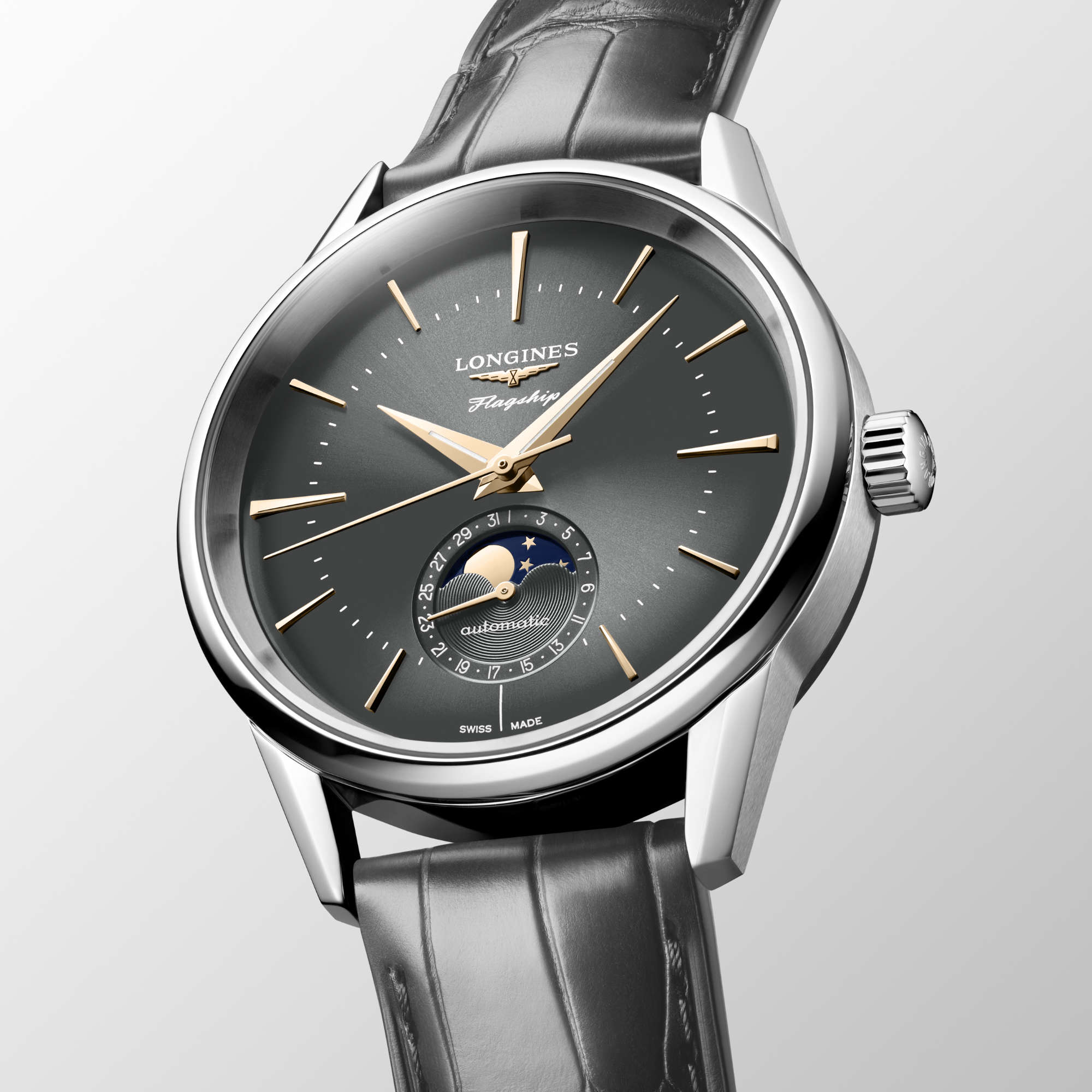 Longines FLAGSHIP HERITAGE MOONPHASE (Ref: L4.815.4.52.2)