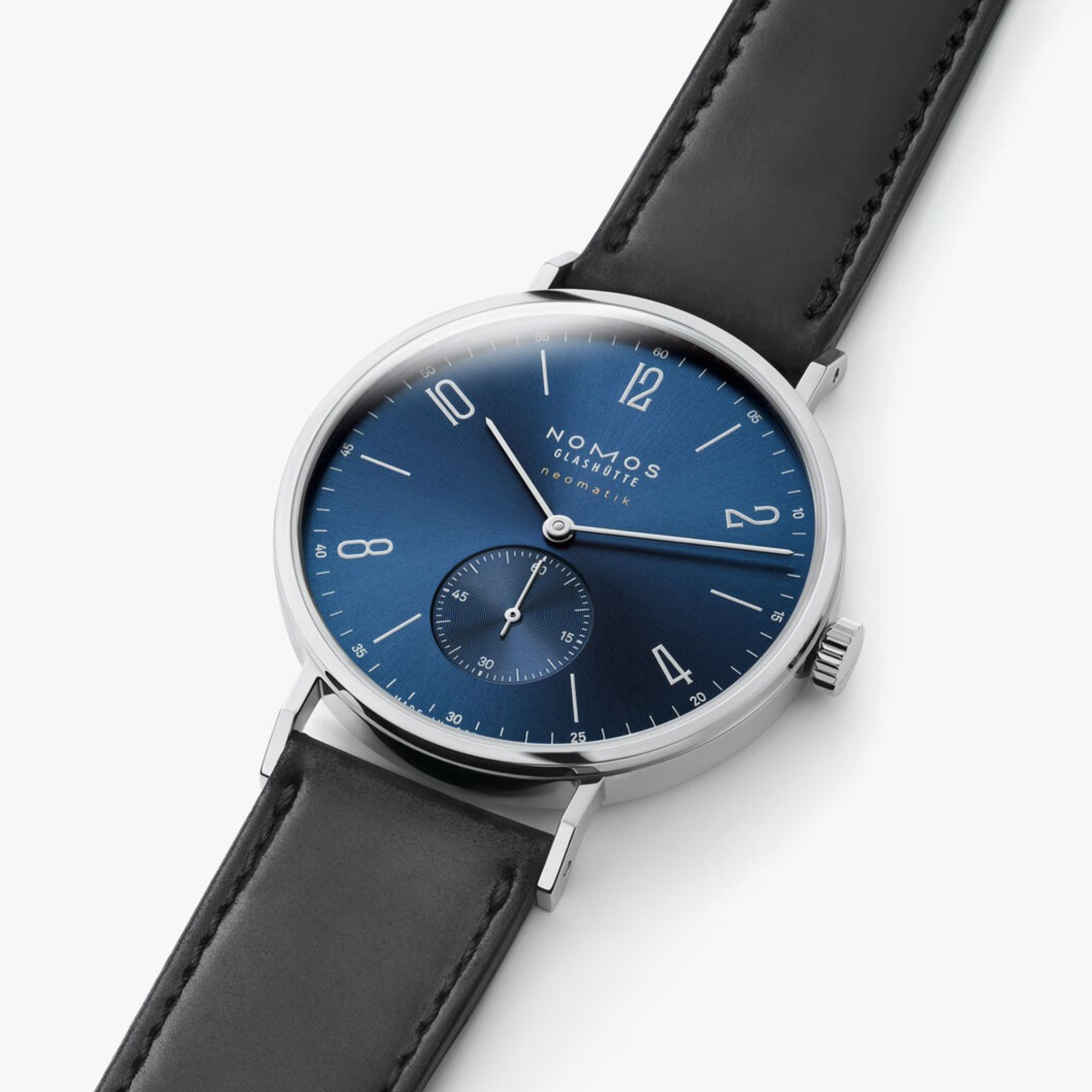 NOMOS Glashütte Tangente neomatik 39 blaugold (Ref: 146)