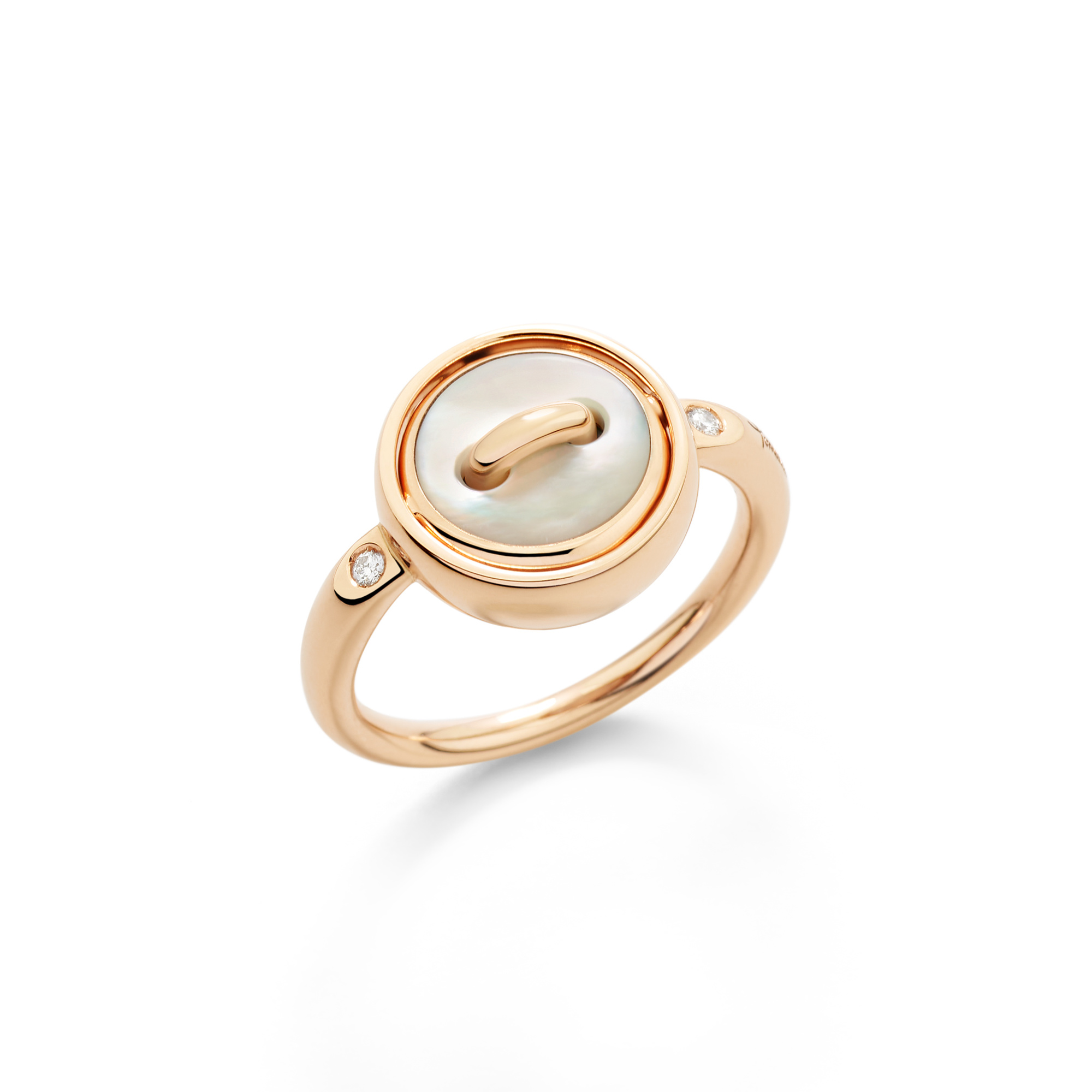 Pomellato Pom Pom Dot Wendbarer Ring (Ref: PAC5030O7000BMPMY)