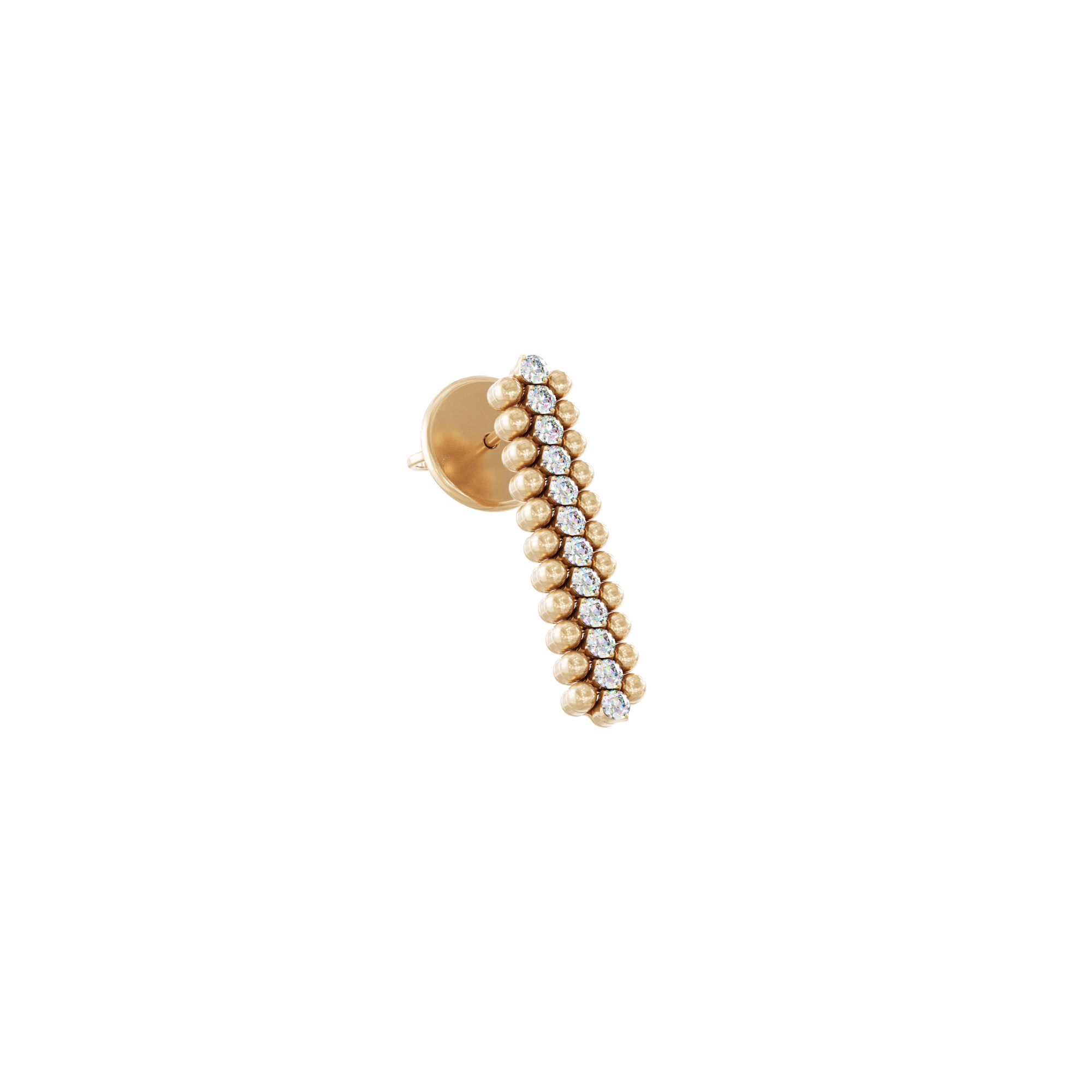 Serafino Consoli Brevetto Multi-Size Ohrringe (Ref: EA 3M2 RG WD)