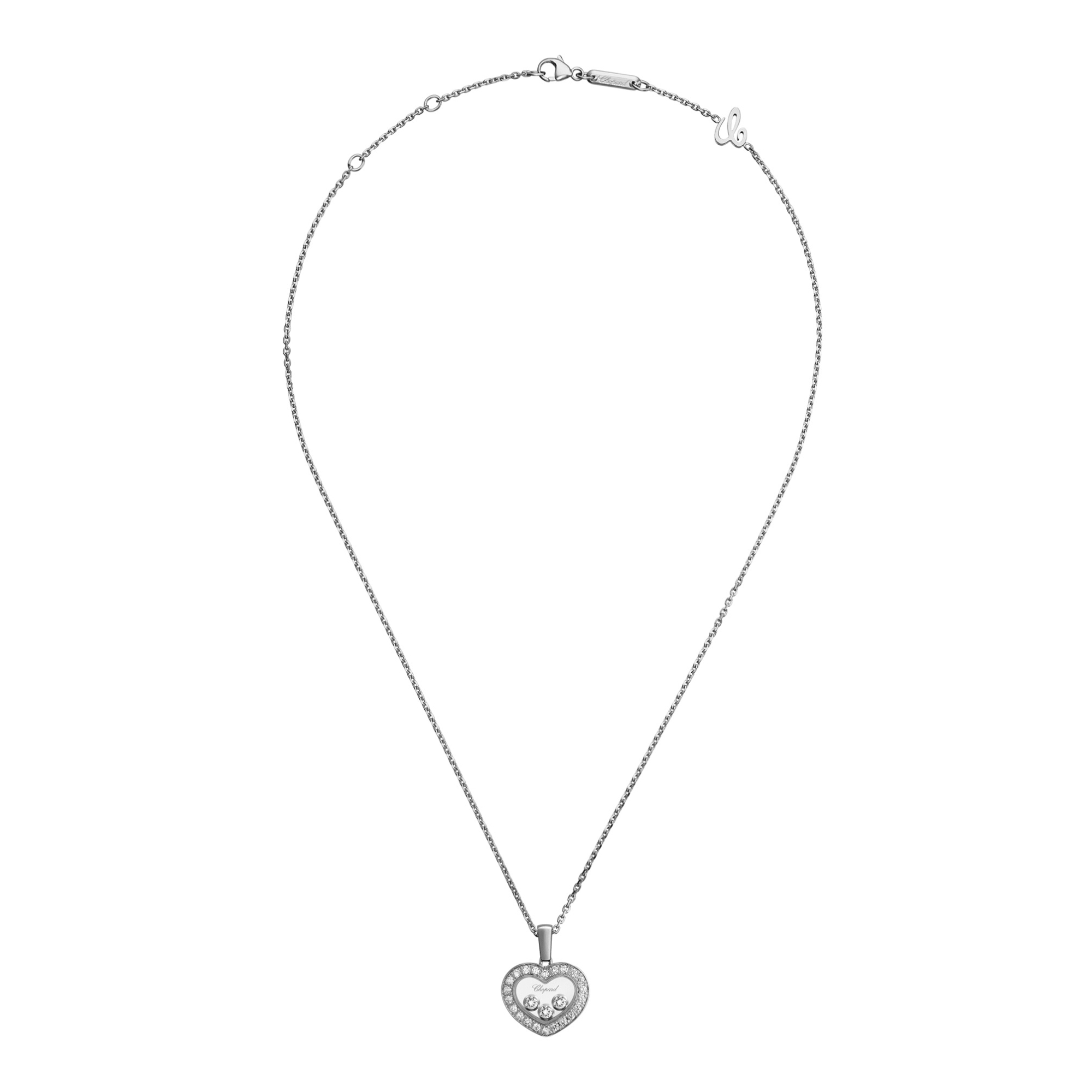 Chopard Happy Diamonds Icons Halskette mit Anhänger (Ref: 79A611-1201)