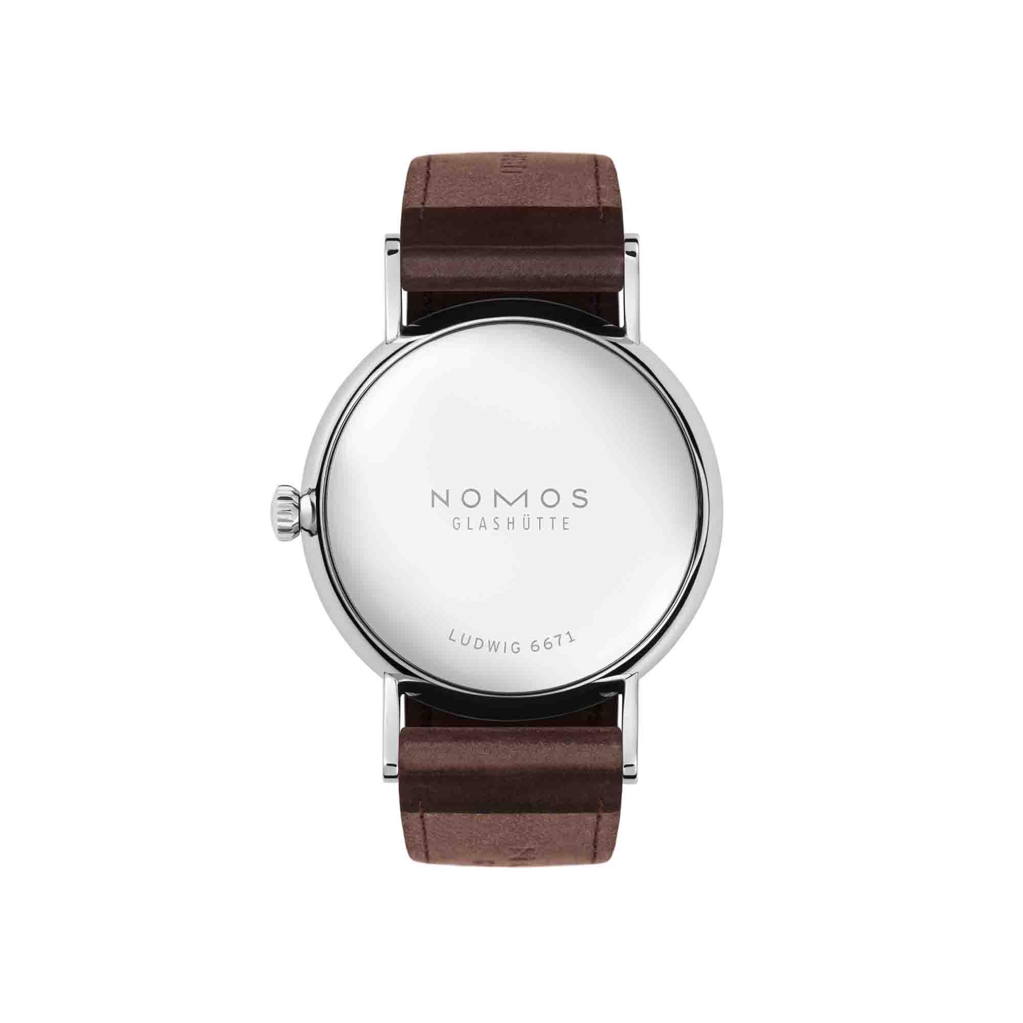 NOMOS Glashütte Ludwig 33 Duo emailleweiß (Ref: 242)