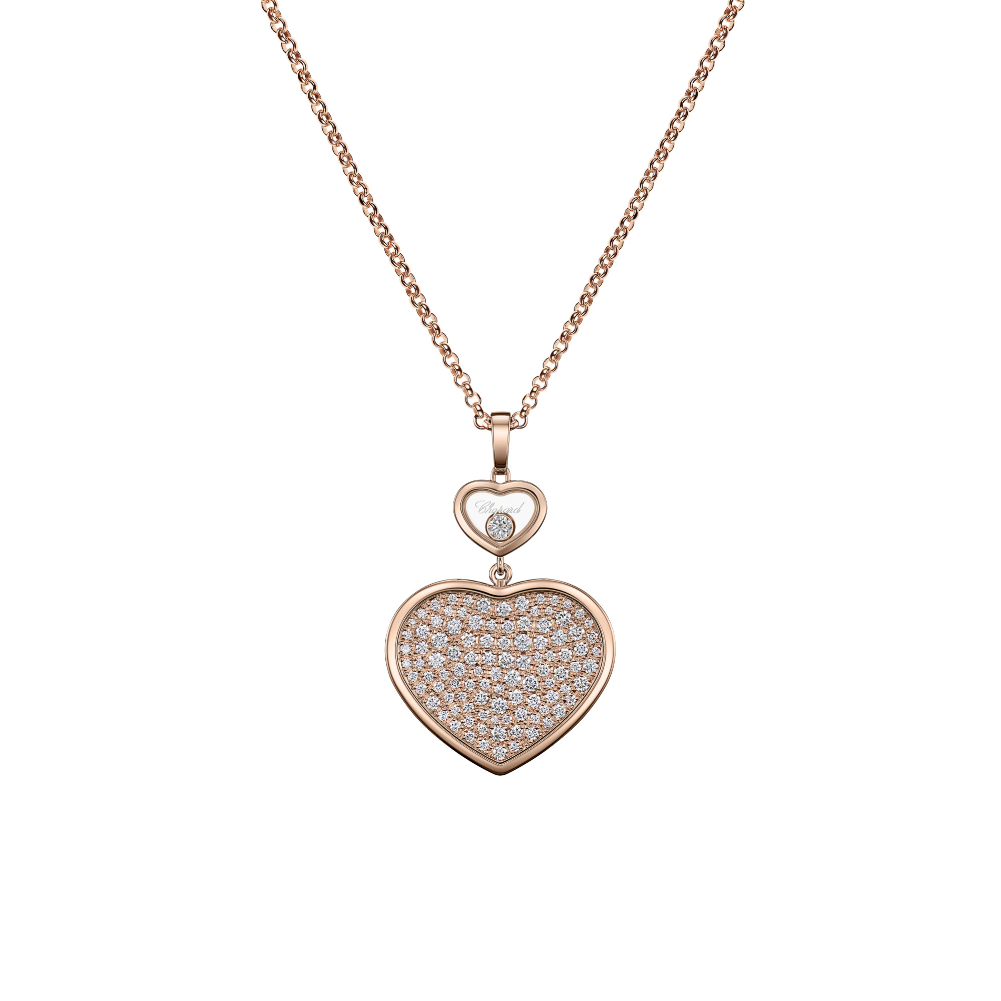 Chopard Happy Hearts Anhänger mit Halskette (Ref: 79A075-5901)