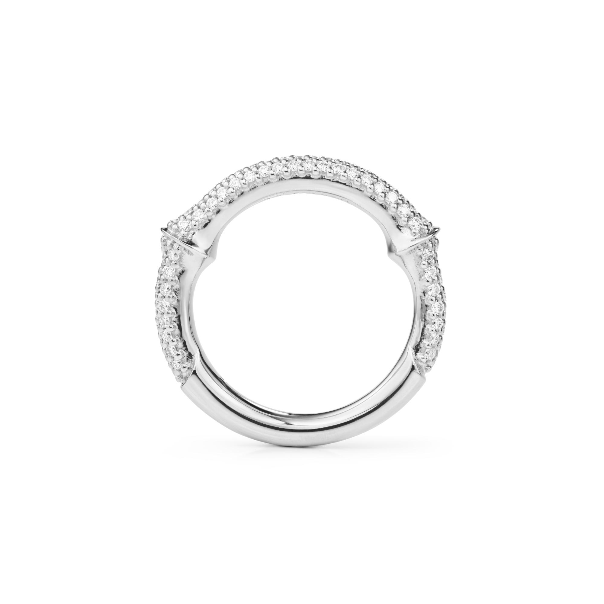 Ole Lynggaard Copenhagen Nature Ring IV Pavé  (Ref: A2690-501)