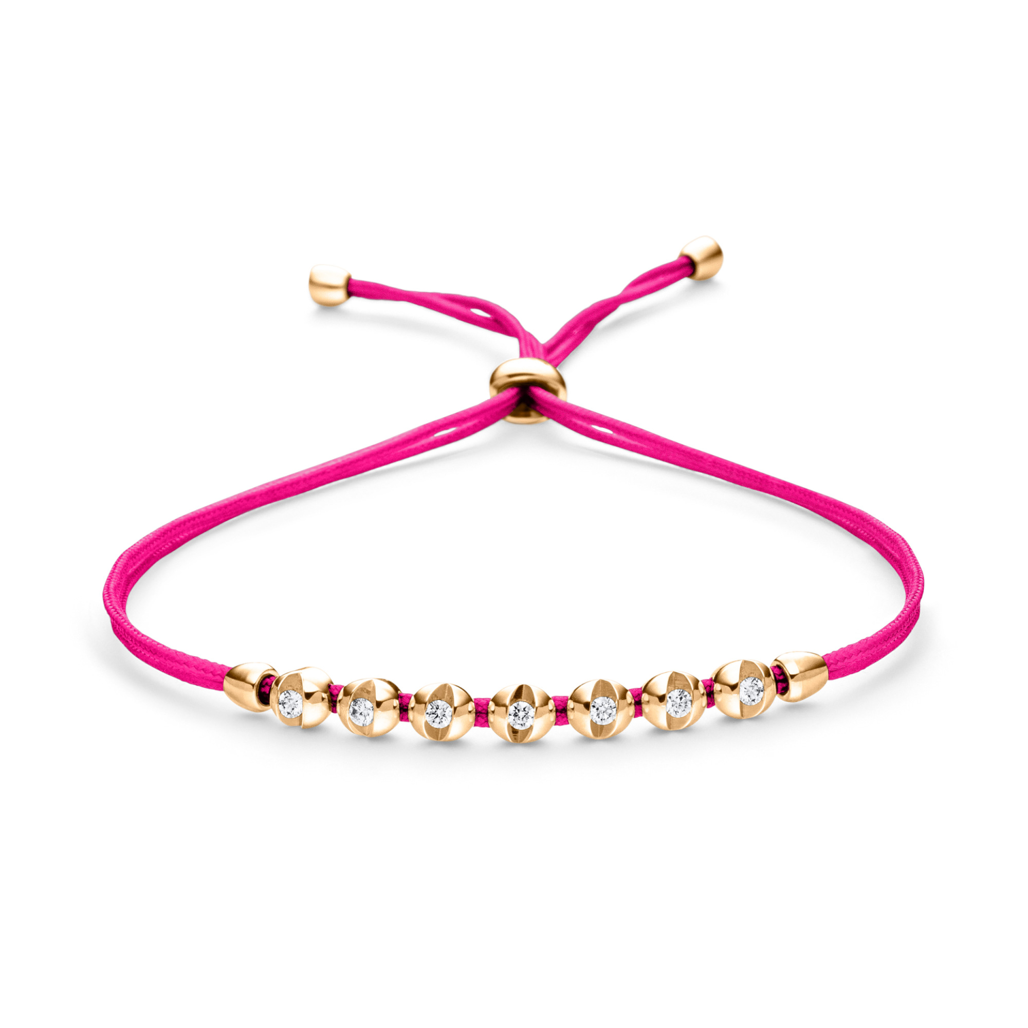 Schaffrath COLORTAIRE Armband (Ref: CTR72_B_008_BR_2_09_HOTPINK_YW)