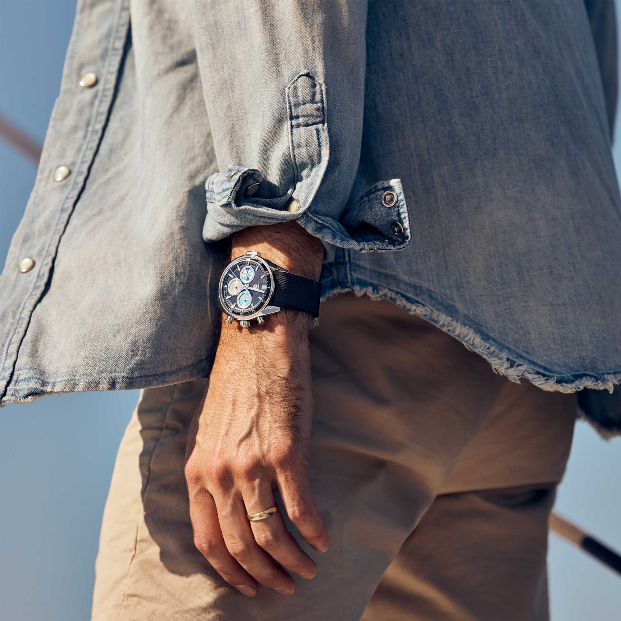 TAG Heuer TAG HEUER CARRERA CHRONOGRAPH SEAFARER X HODINKEE (Ref: CBS2014.FT6293)