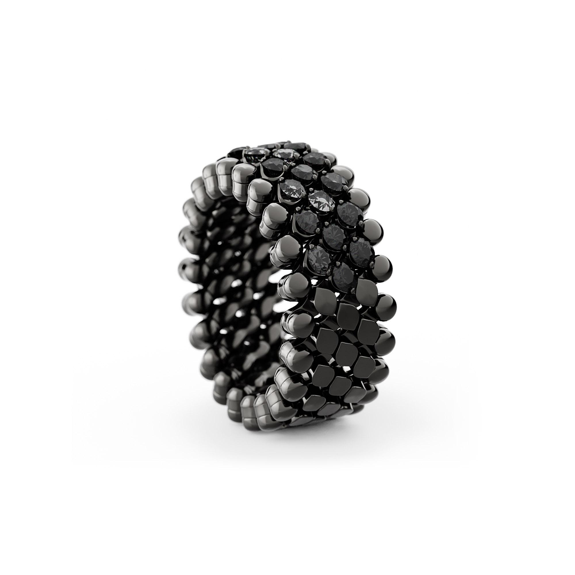 Serafino Consoli Brevetto Multi-Size Ring (Ref: RMS 5MH2 BG BD)