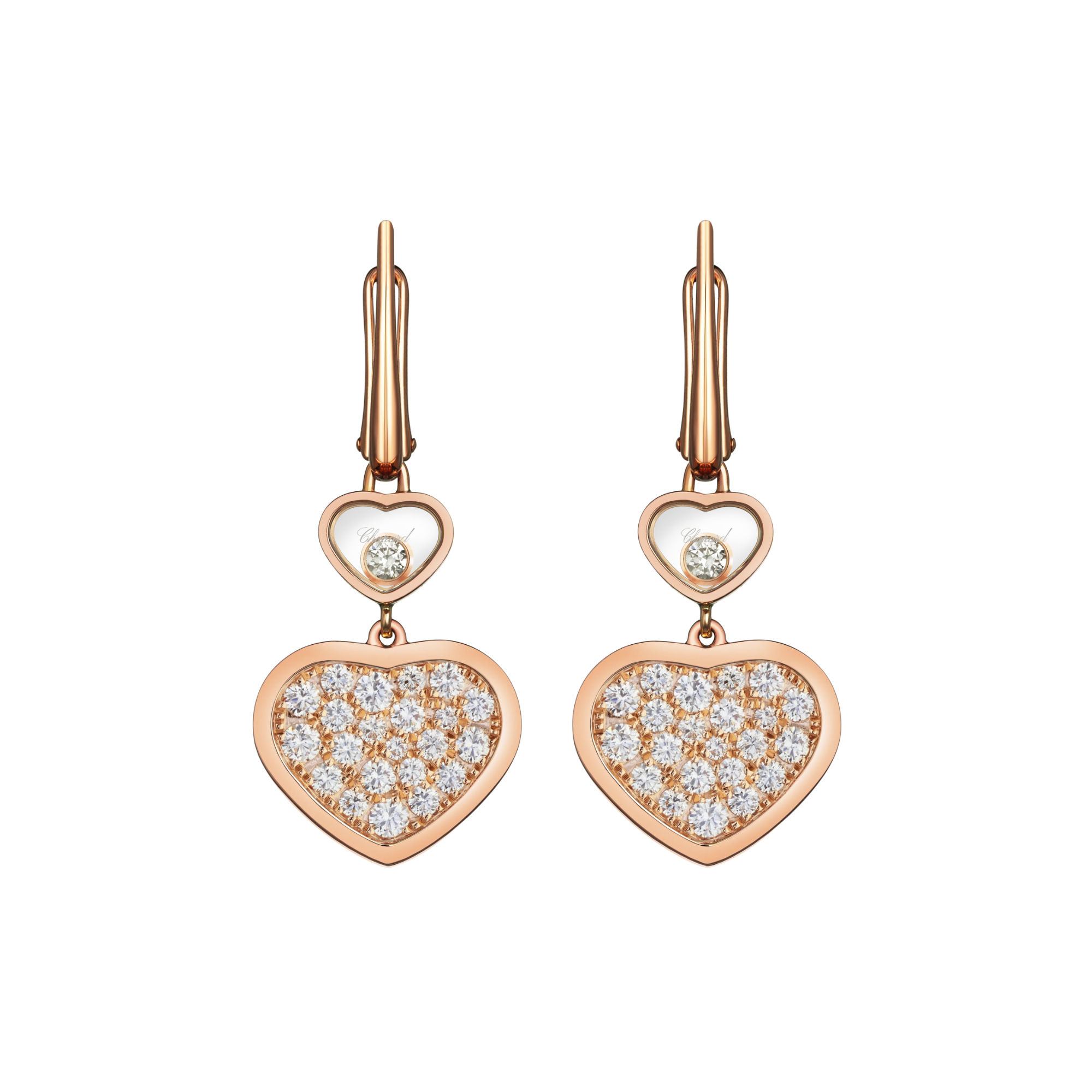 Chopard Happy Hearts Ohrhänger (Ref: 837482-5009)