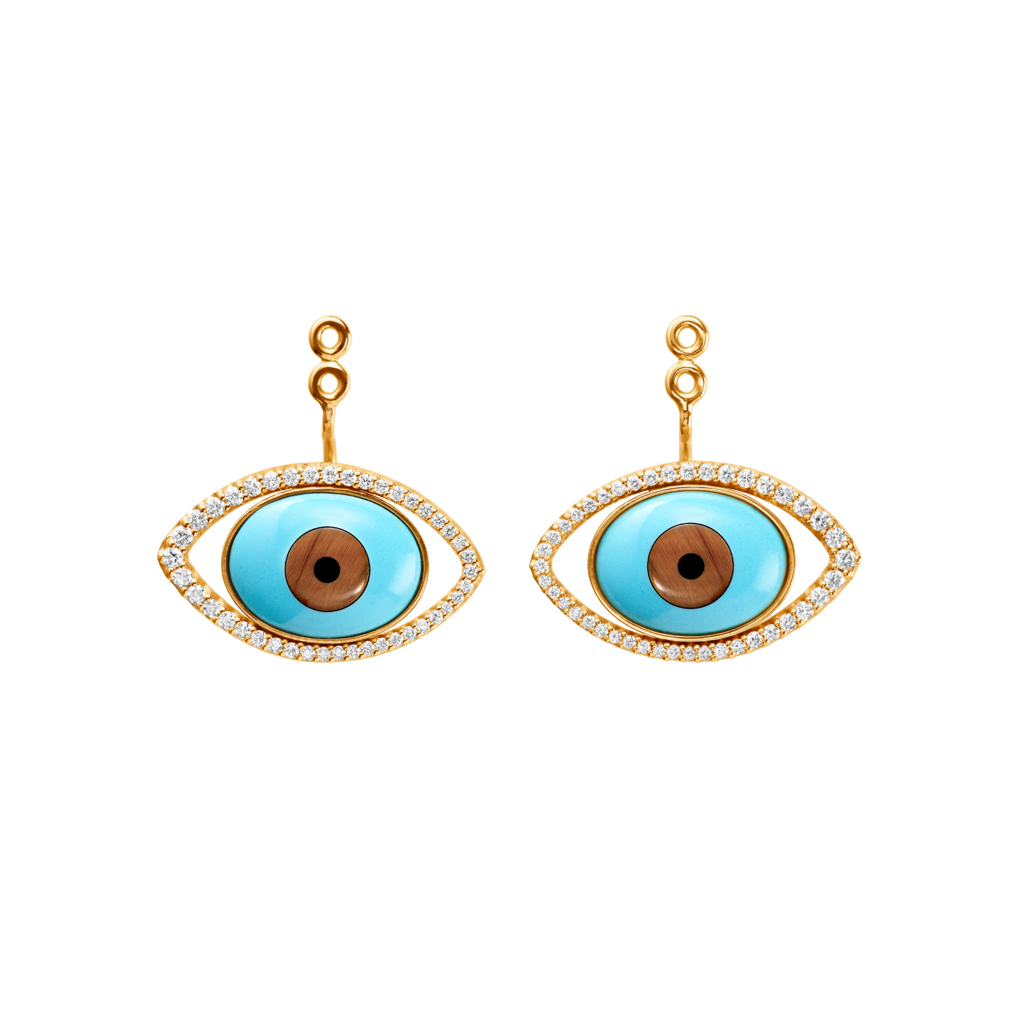 Ole Lynggaard Copenhagen Evil Eye Ohrring-Einhänger (Ref: A3039-402)