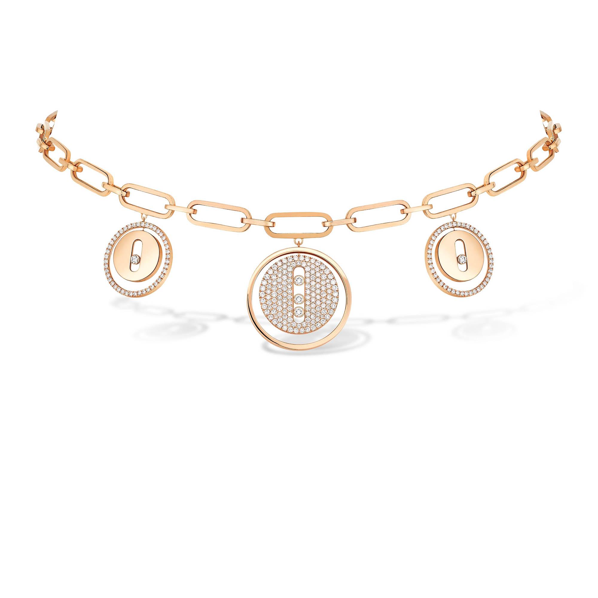 Messika Lucky Move Charms Choker Kette (Ref: 11972-PG)