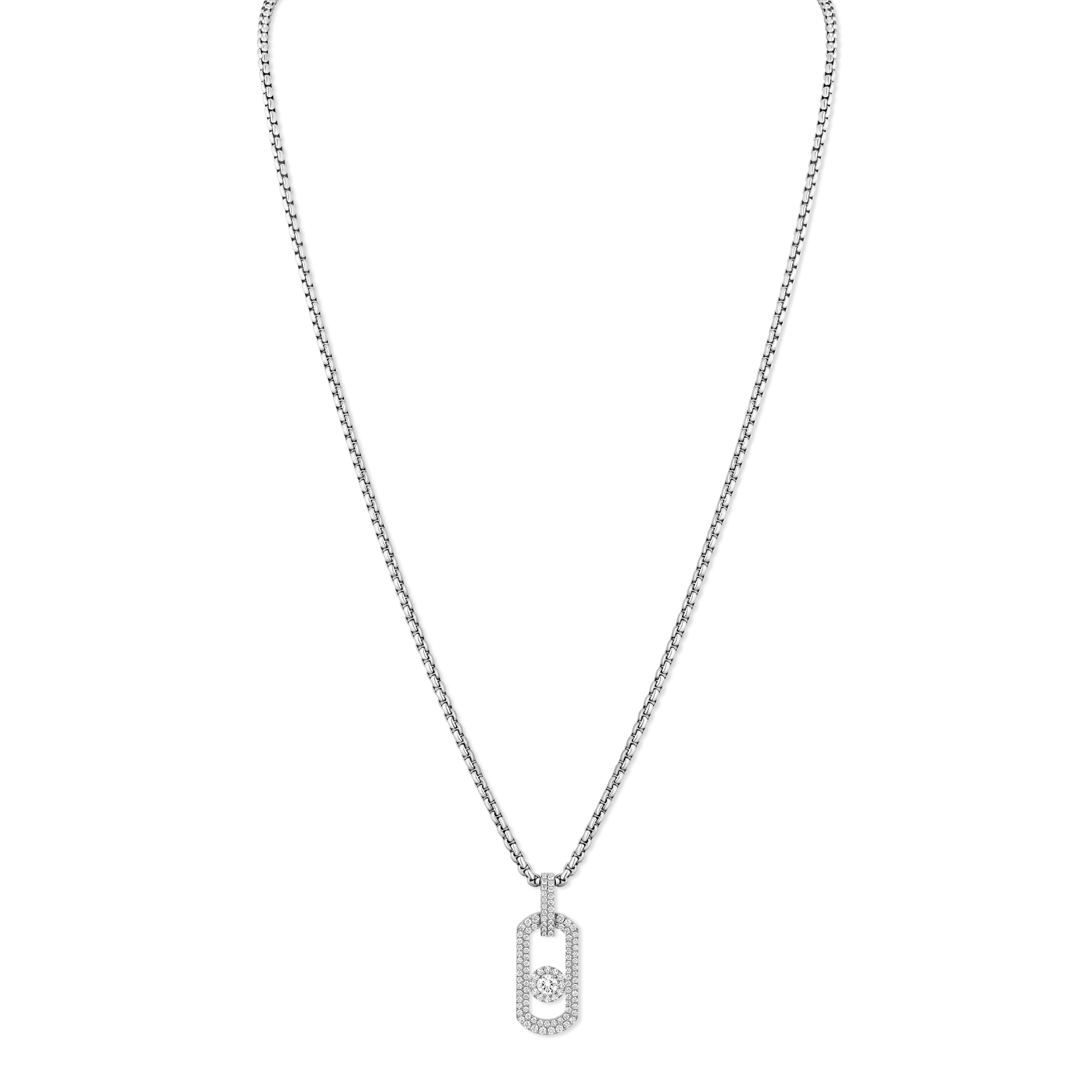 Messika So Move Titan Anhänger mit Halskette (Ref: 13680-TN)