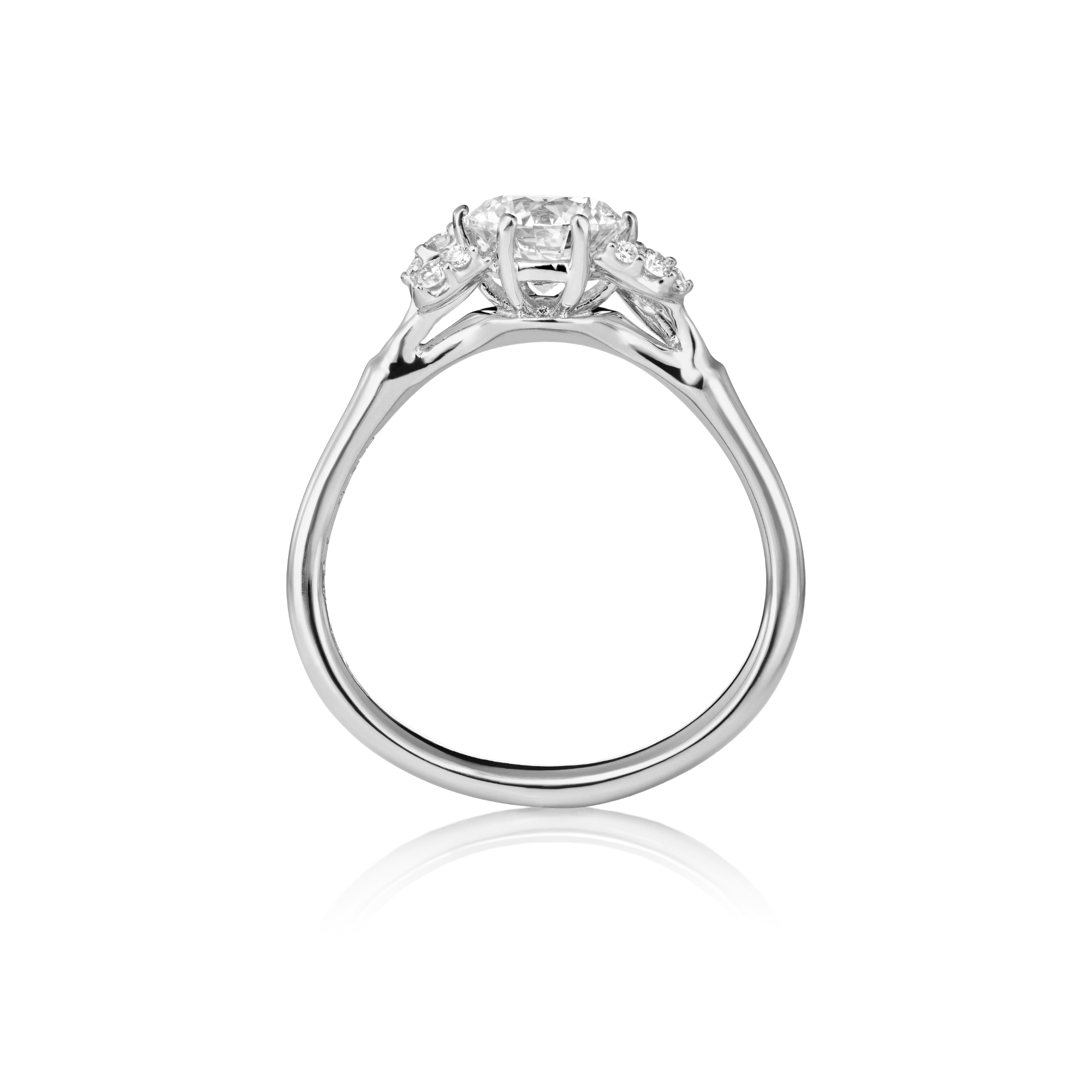 Ole Lynggaard Copenhagen Winter Frost Solitaire Ring (Ref: A2781-544)
