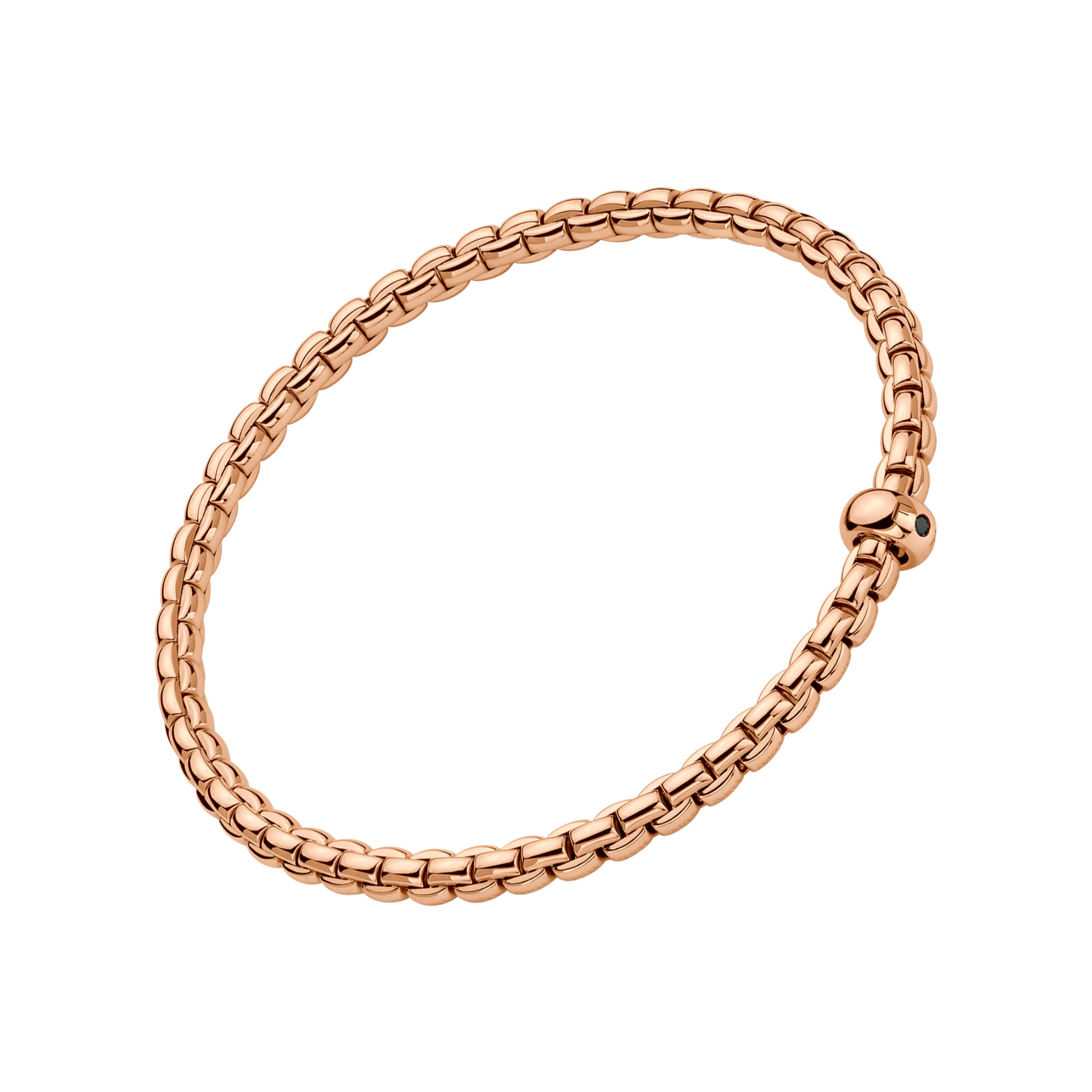 FOPE Eka Flex'it Armband mit schwarzen Brillanten (Ref: 01M01BX_BN_R_XRX_0XS)