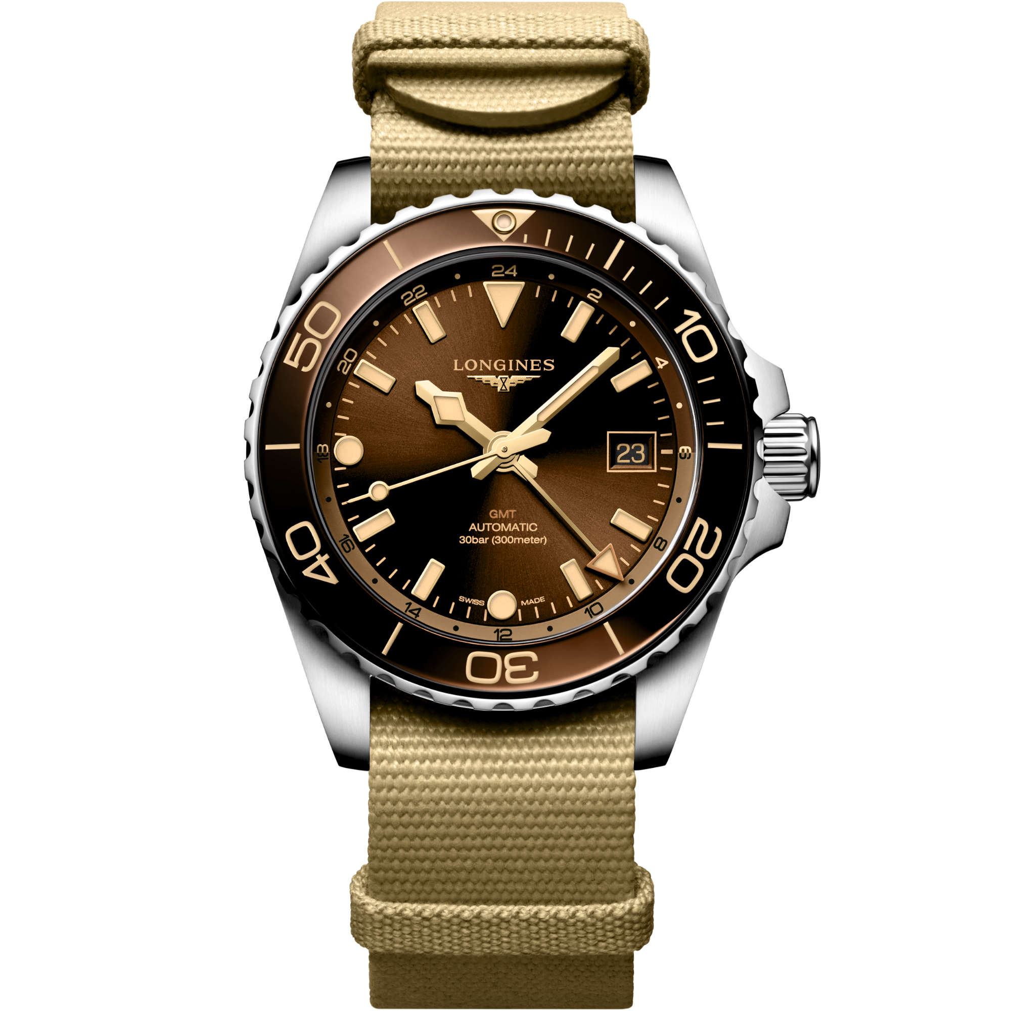 Longines HYDROCONQUEST GMT (Ref: L3.790.4.66.2)