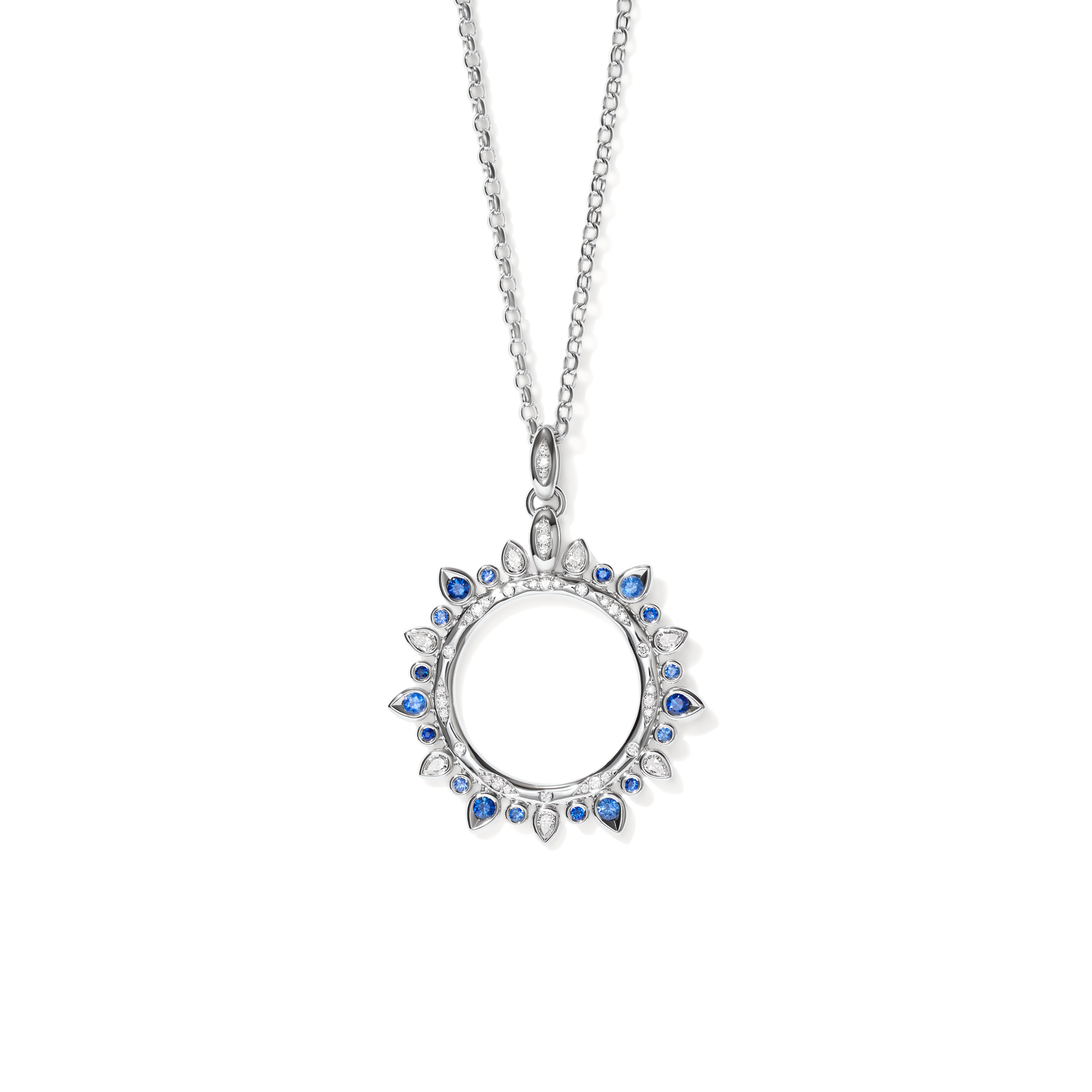 Tamara Comolli SIGNATURE Anhänger Sun 'Ocean' Large (Ref: P-SIG-Sun-l-Oce-wg)