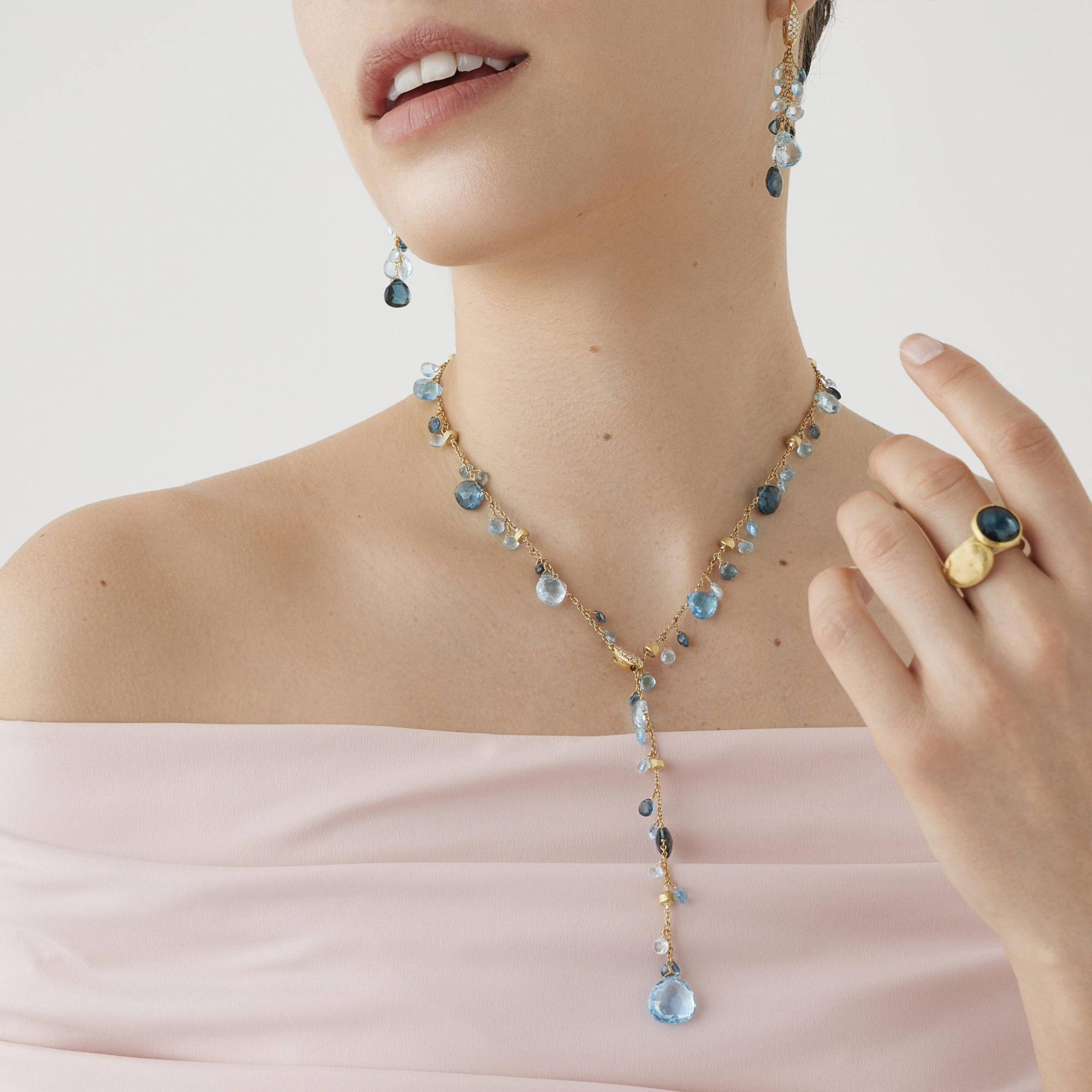 Marco Bicego Paradise Halskette (Ref: CB2586-B_TP01_Y)