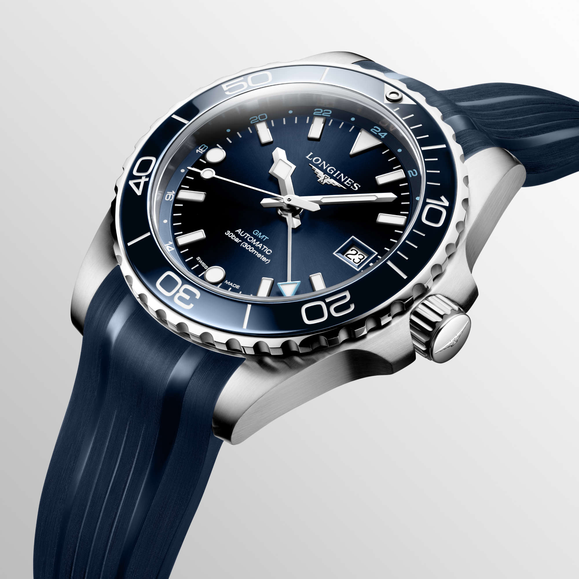 Longines HYDROCONQUEST GMT (Ref: L3.790.4.96.9)