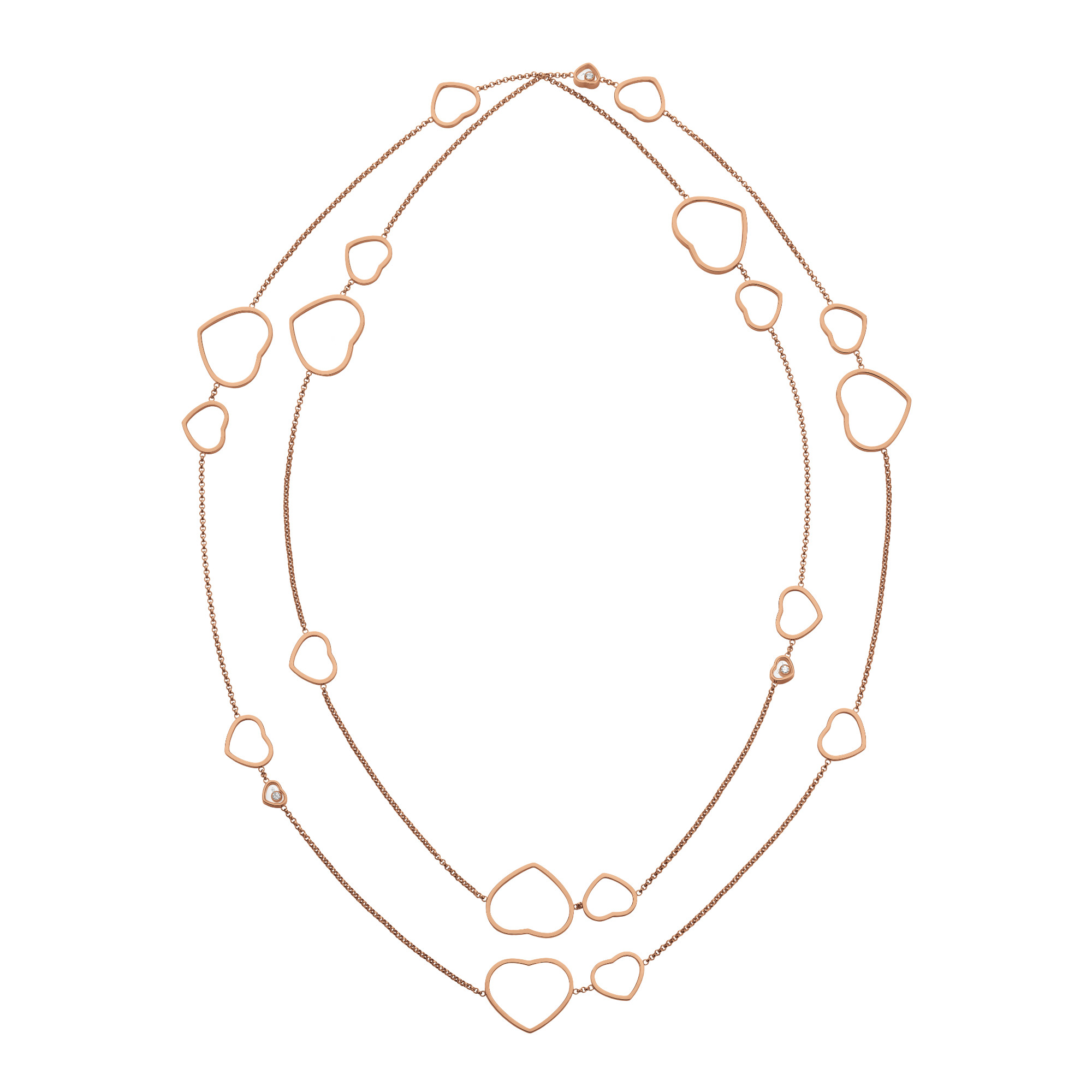 Chopard Happy Hearts Halskette (Ref: 817482-5001)