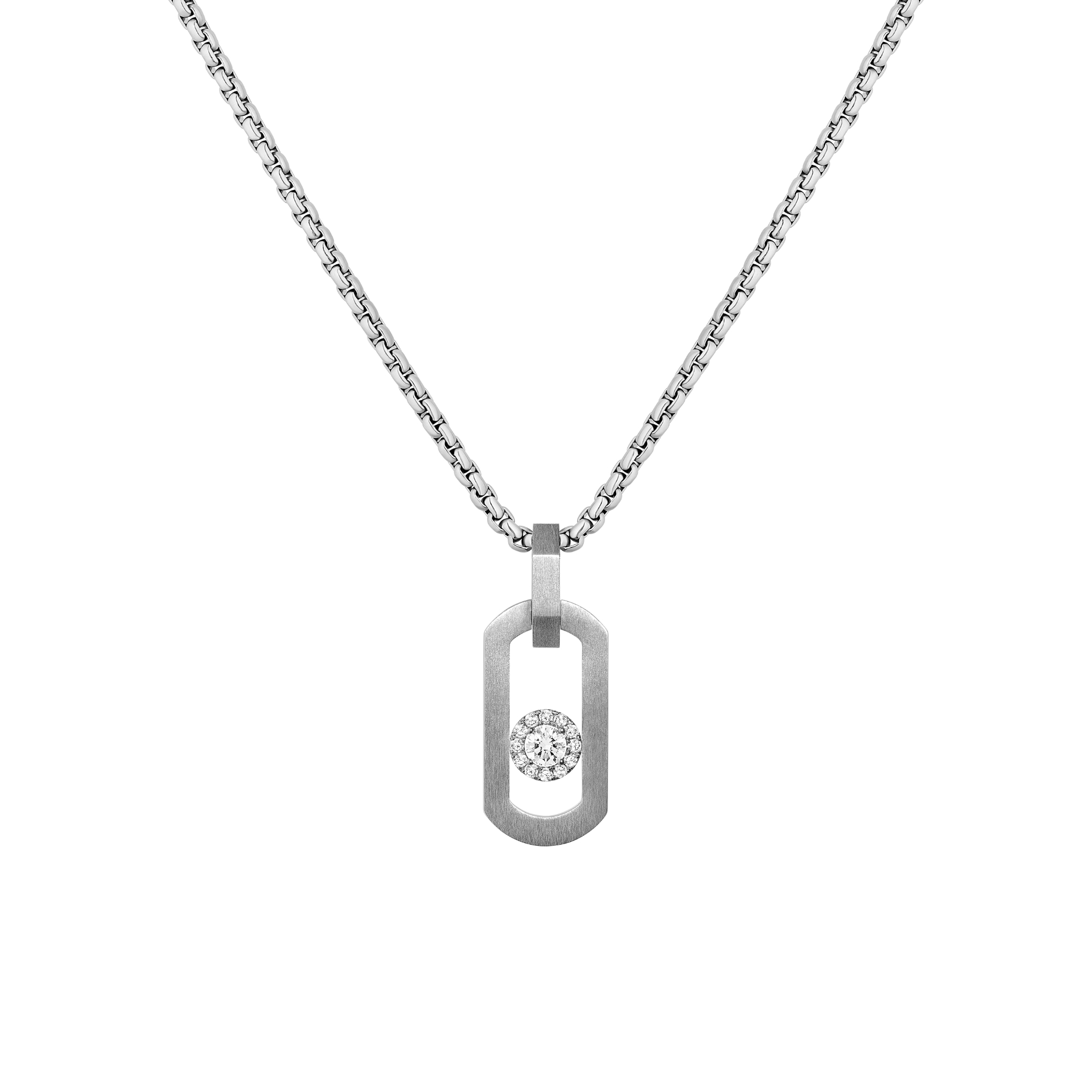 Messika So Move Titan Anhänger mit Halskette (Ref: 13679-TN)