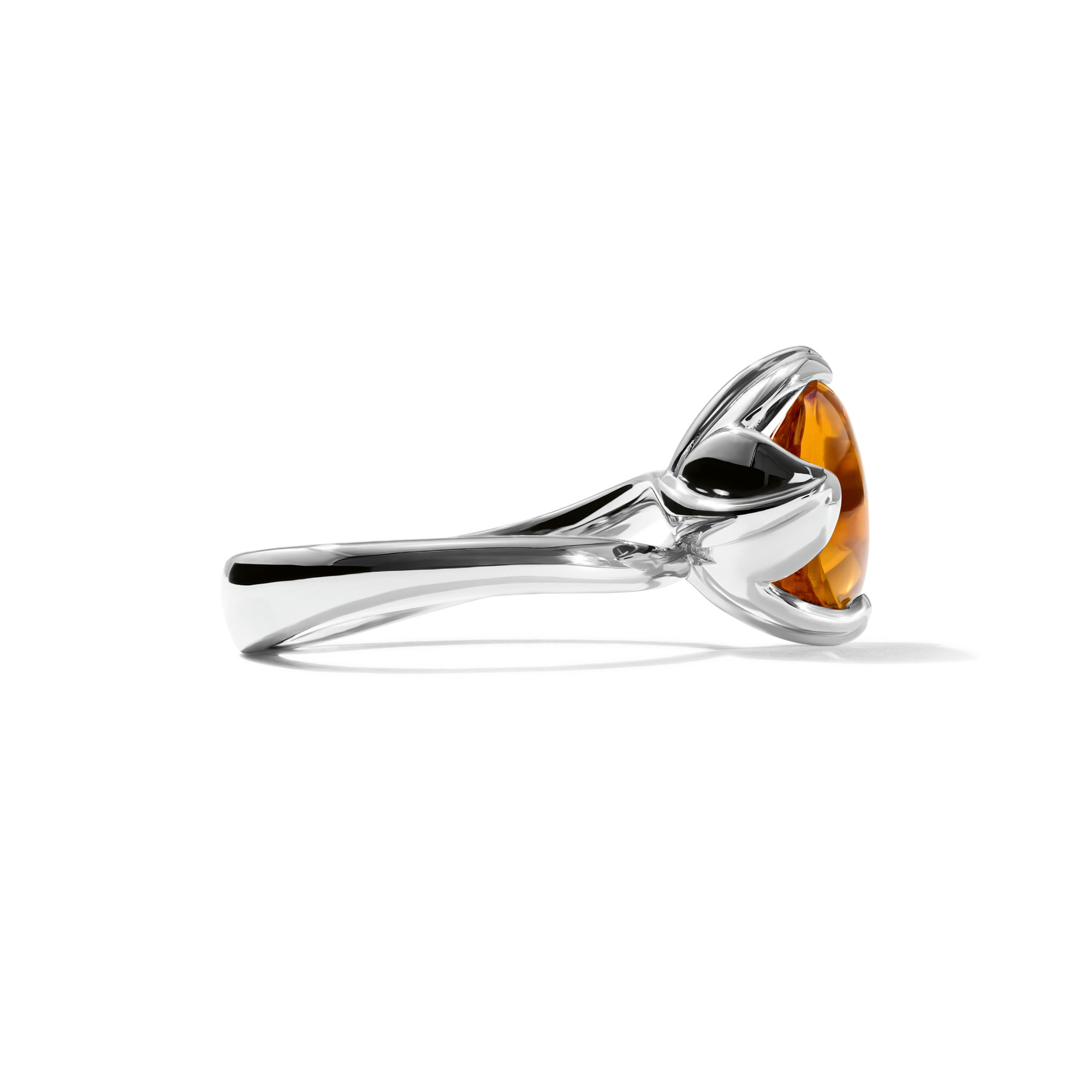 Tamara Comolli TULIP Ring Small mit Citrin (Ref: R-TUL-s-Cit-wg)