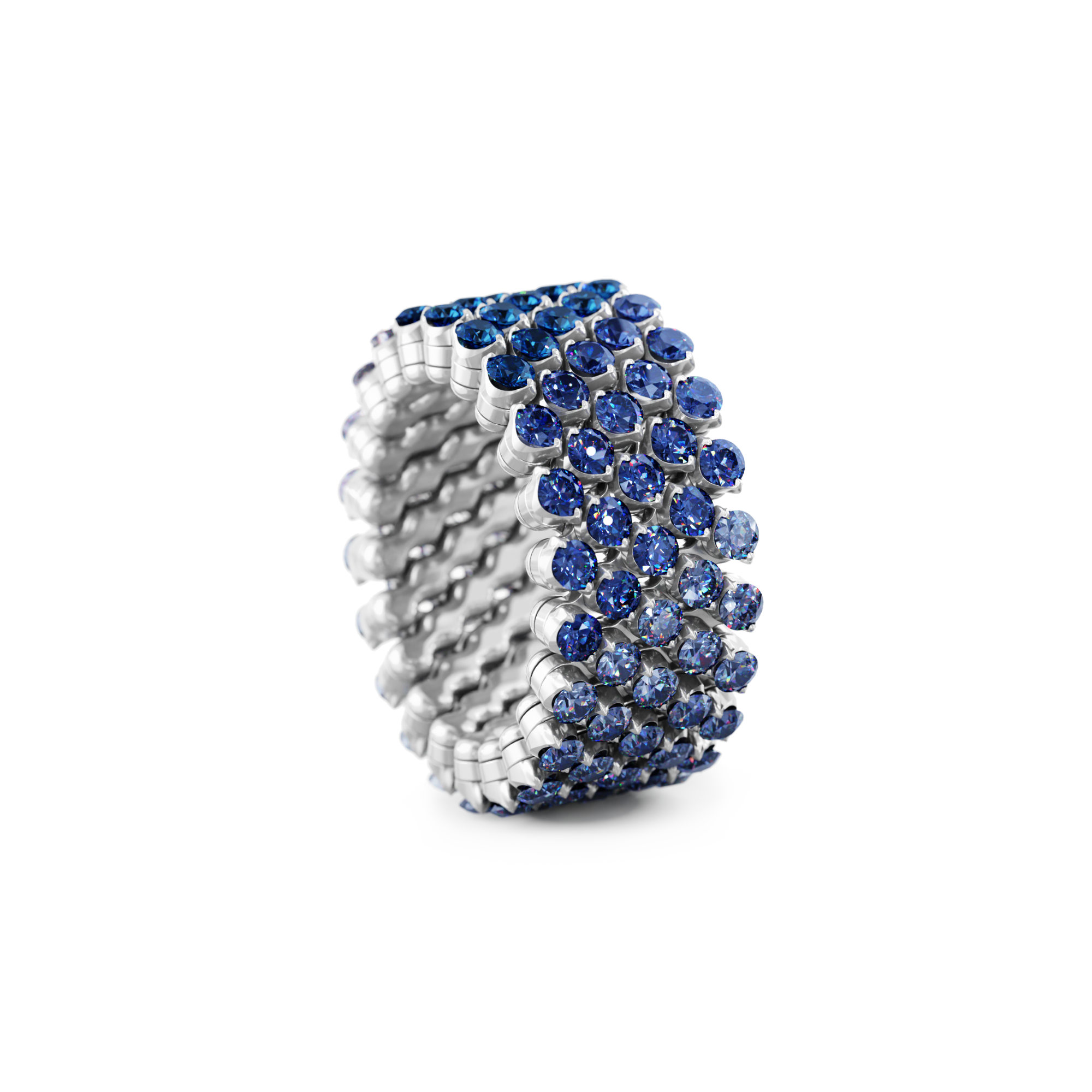 Serafino Consoli Brevetto Multi-Size Ring (Ref: RMS 5F2 WG BS SFT)