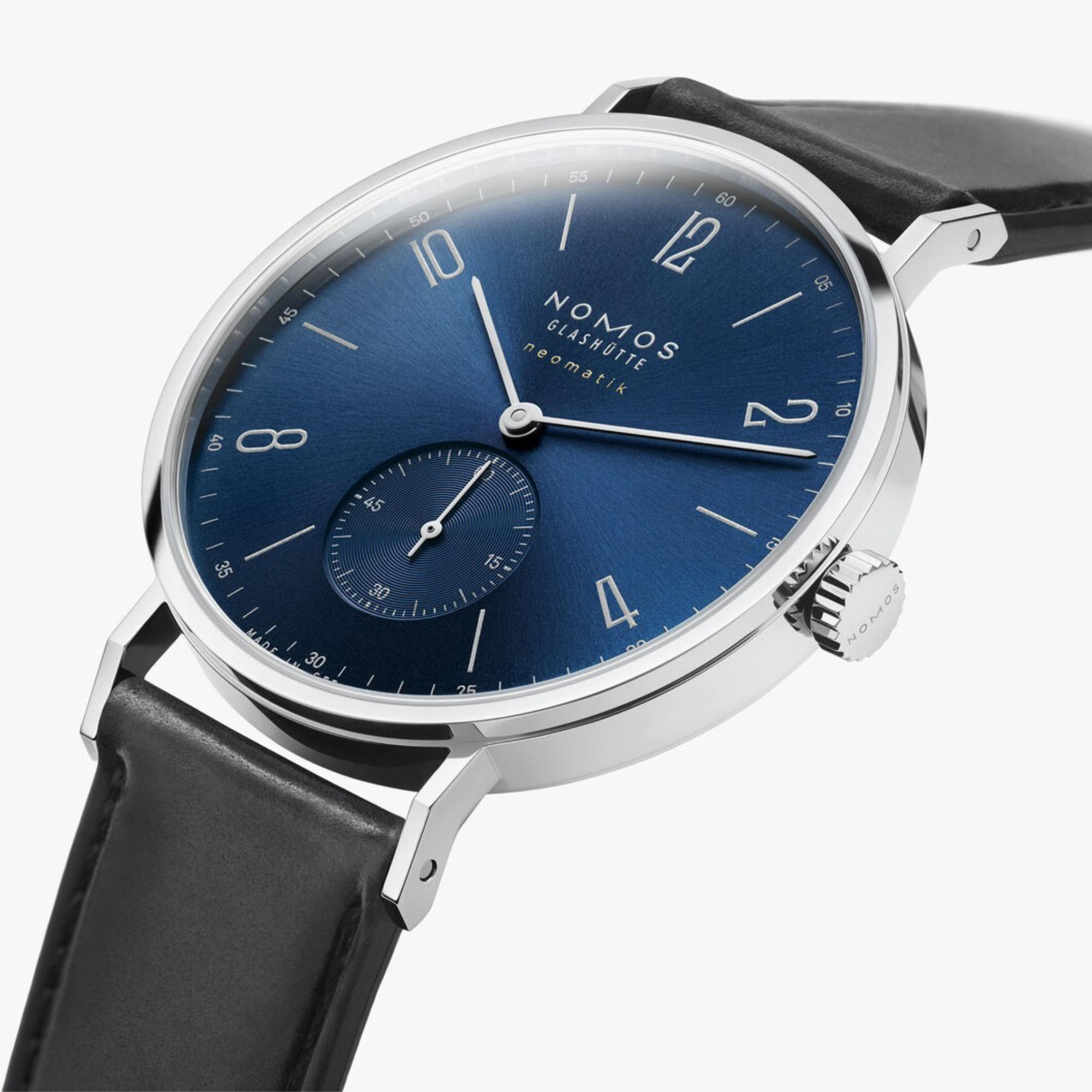 NOMOS Glashütte Tangente neomatik 39 blaugold (Ref: 145)