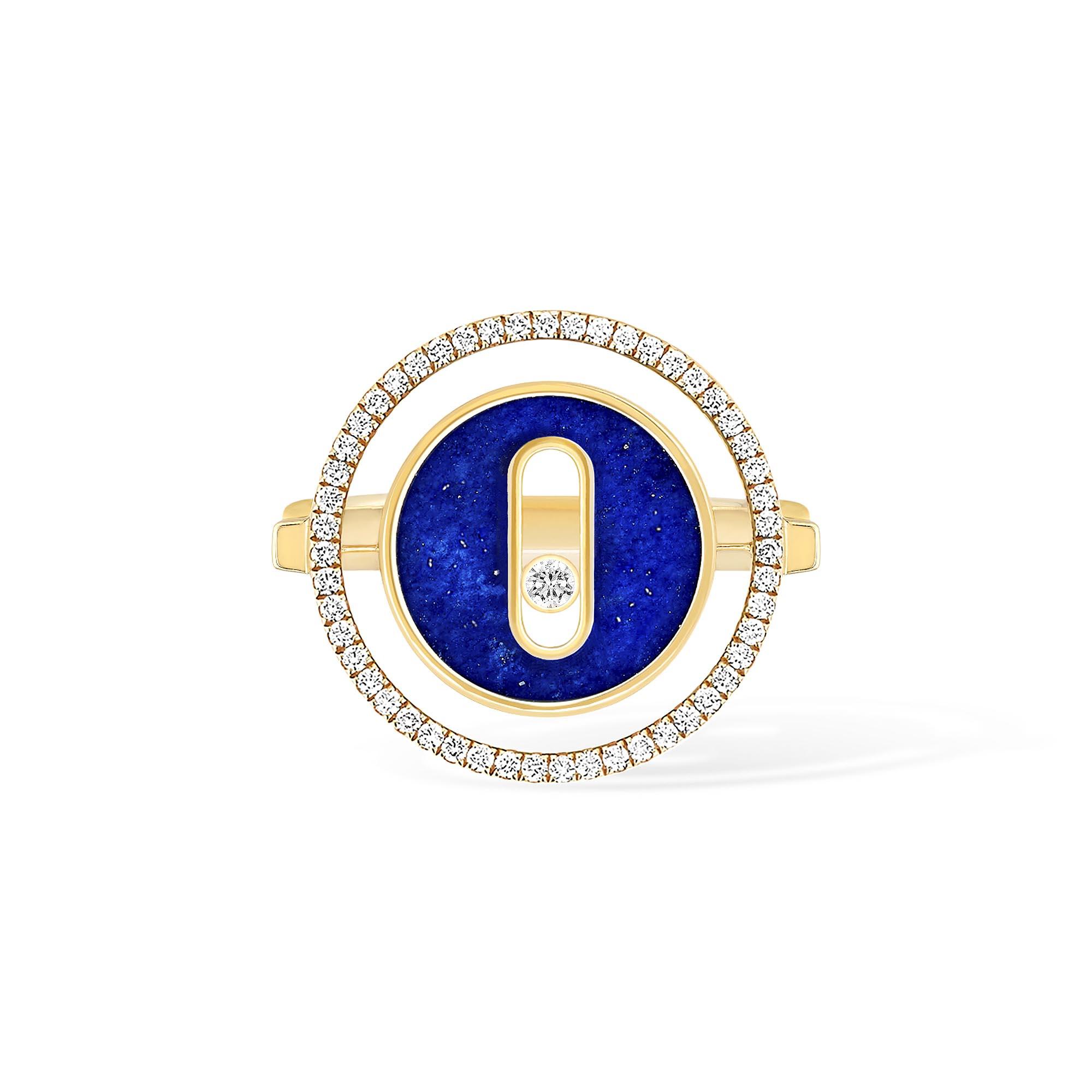 Messika Lucky Move Ring KM Lapislazuli (Ref: 11951-YG)