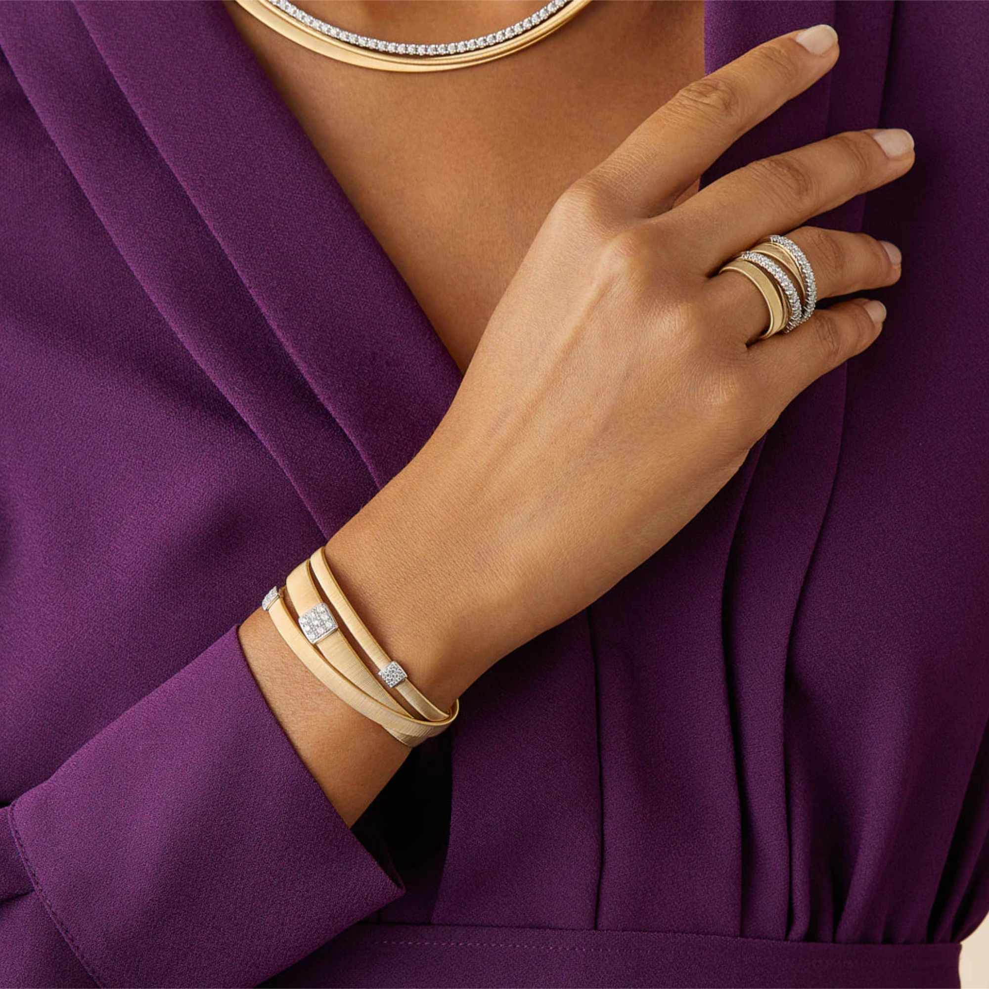 Marco Bicego Masai Armband (Ref: BG733_B1_YW_M5)