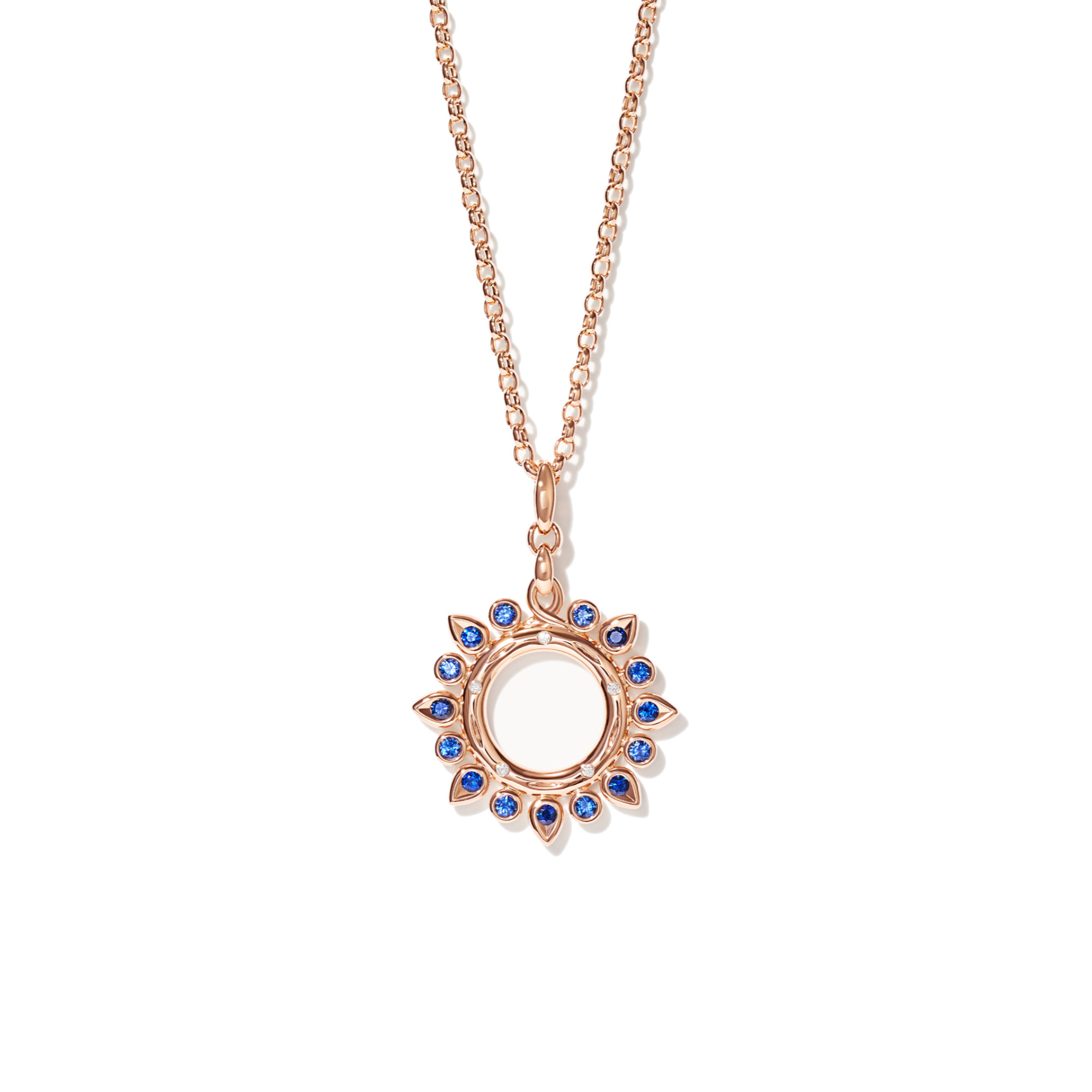 Tamara Comolli SIGNATURE Anhänger Sun 'Ocean' Small (Ref: P-SIG-Sun-s-Oce-rg)