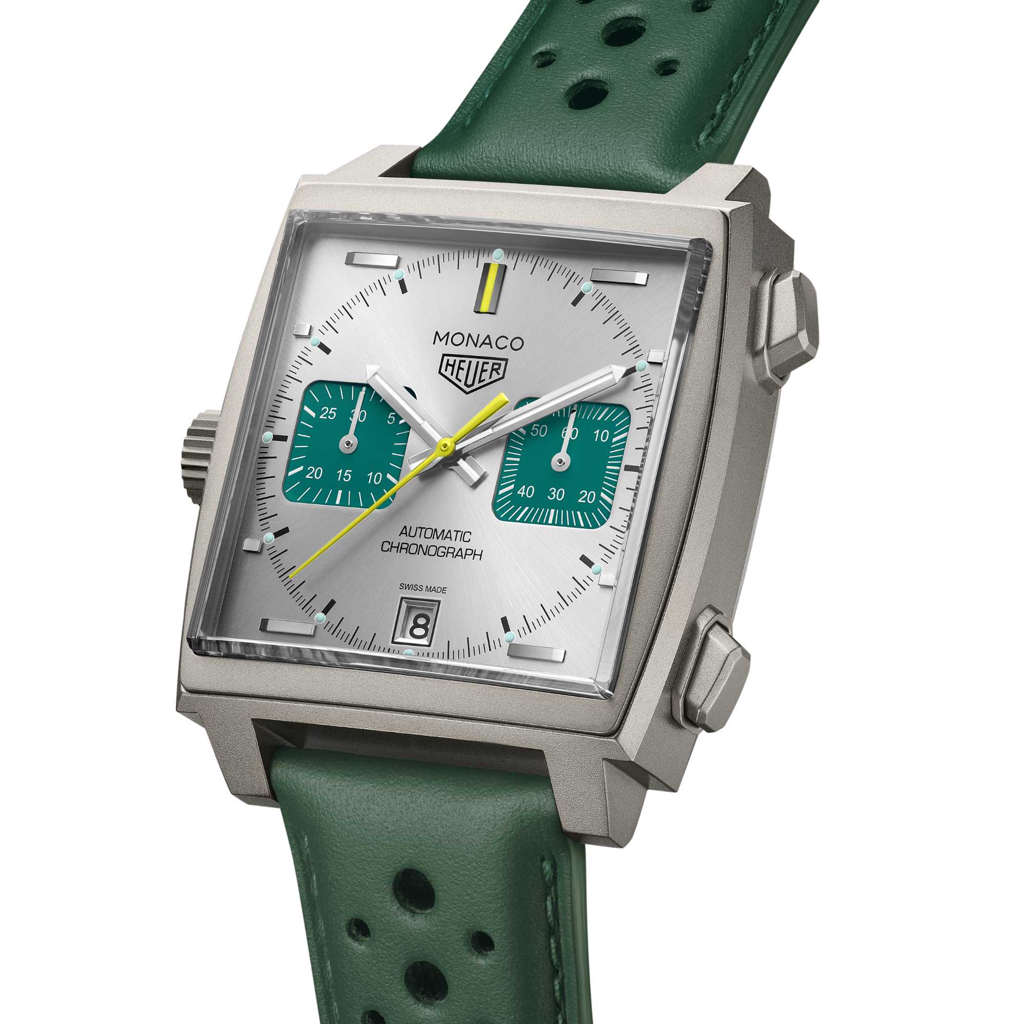 TAG Heuer TAG HEUER MONACO CHRONOGRAPH RACING GREEN (Ref: CAW218E.FC6565)
