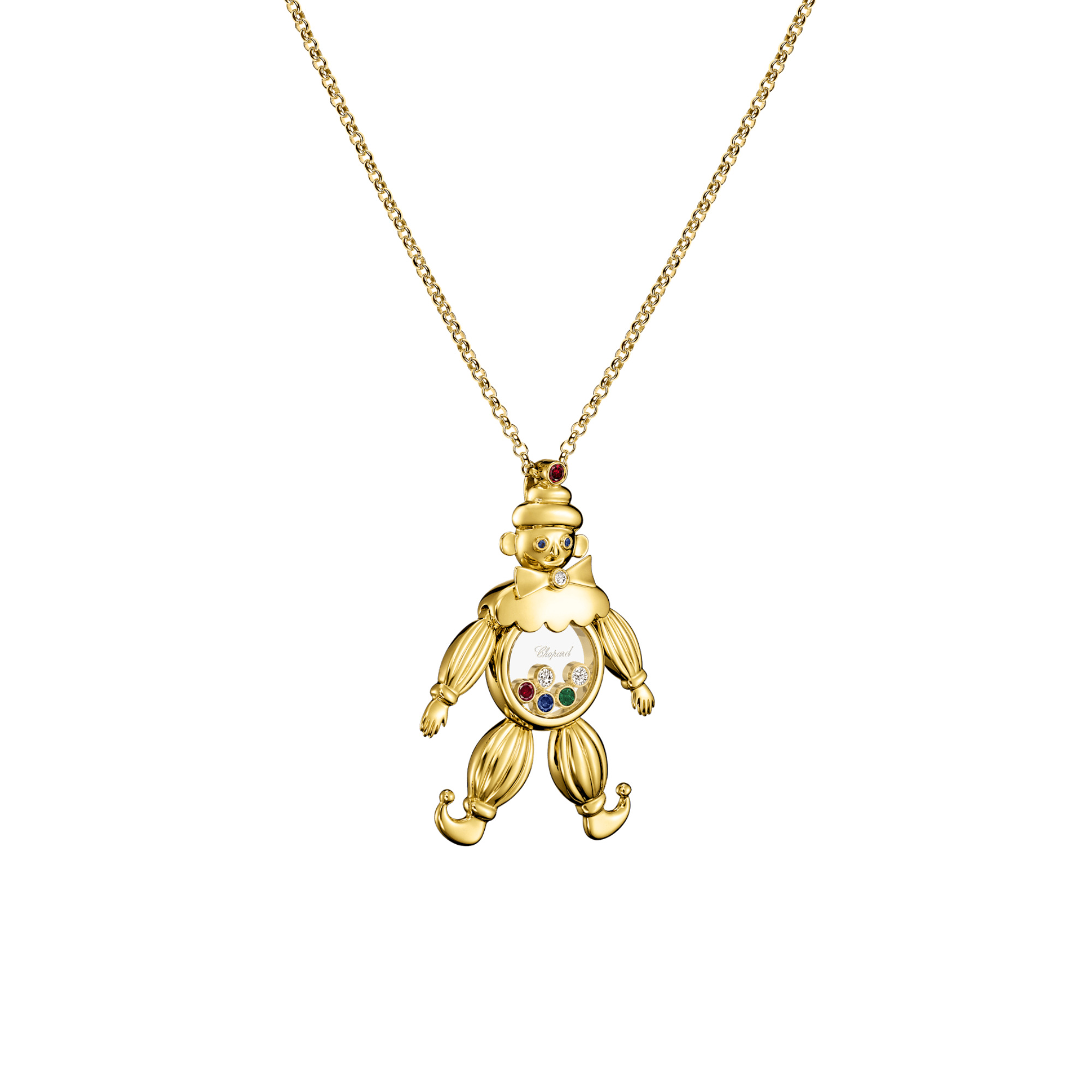 Chopard Happy Clown Anhänger mit Halskette (Ref: 794674-0005)