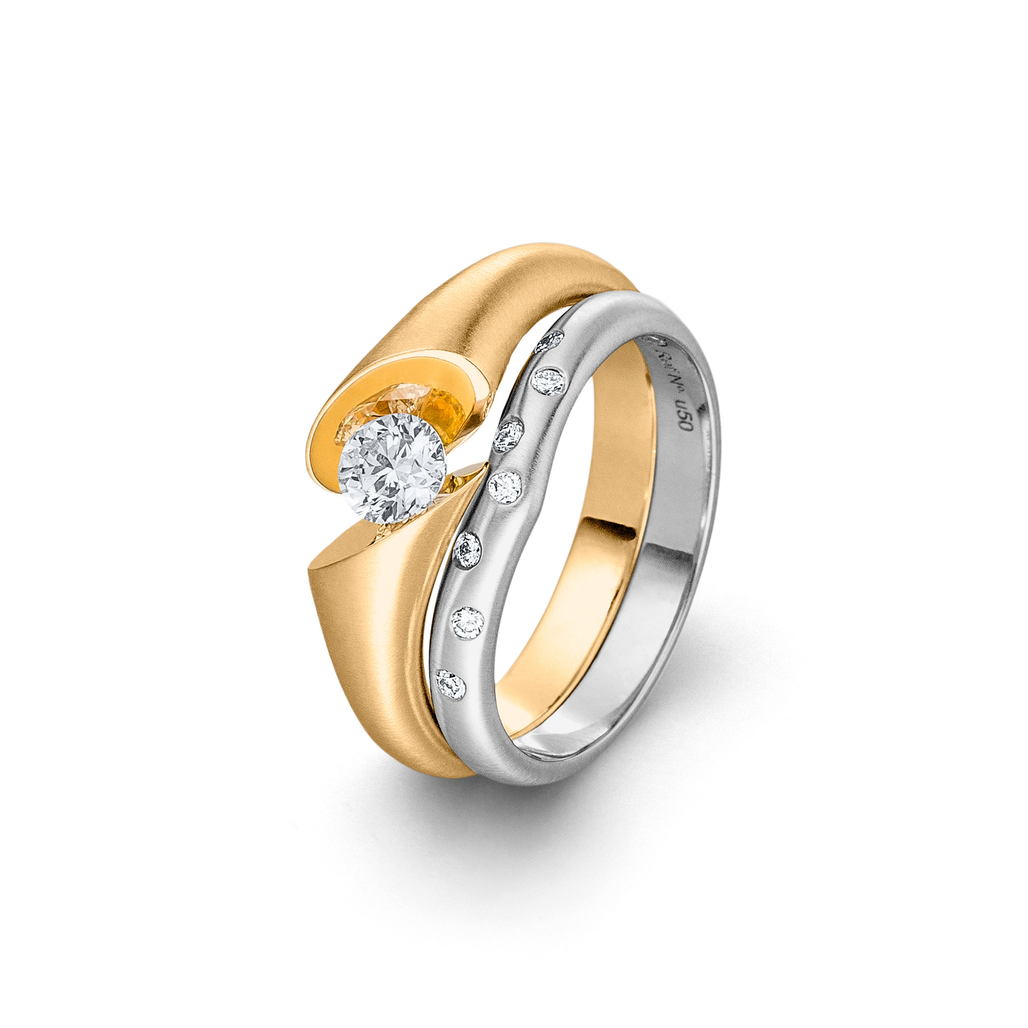 Schaffrath CALLA Solitaire (Ref: 118_CALLA_40_GW)